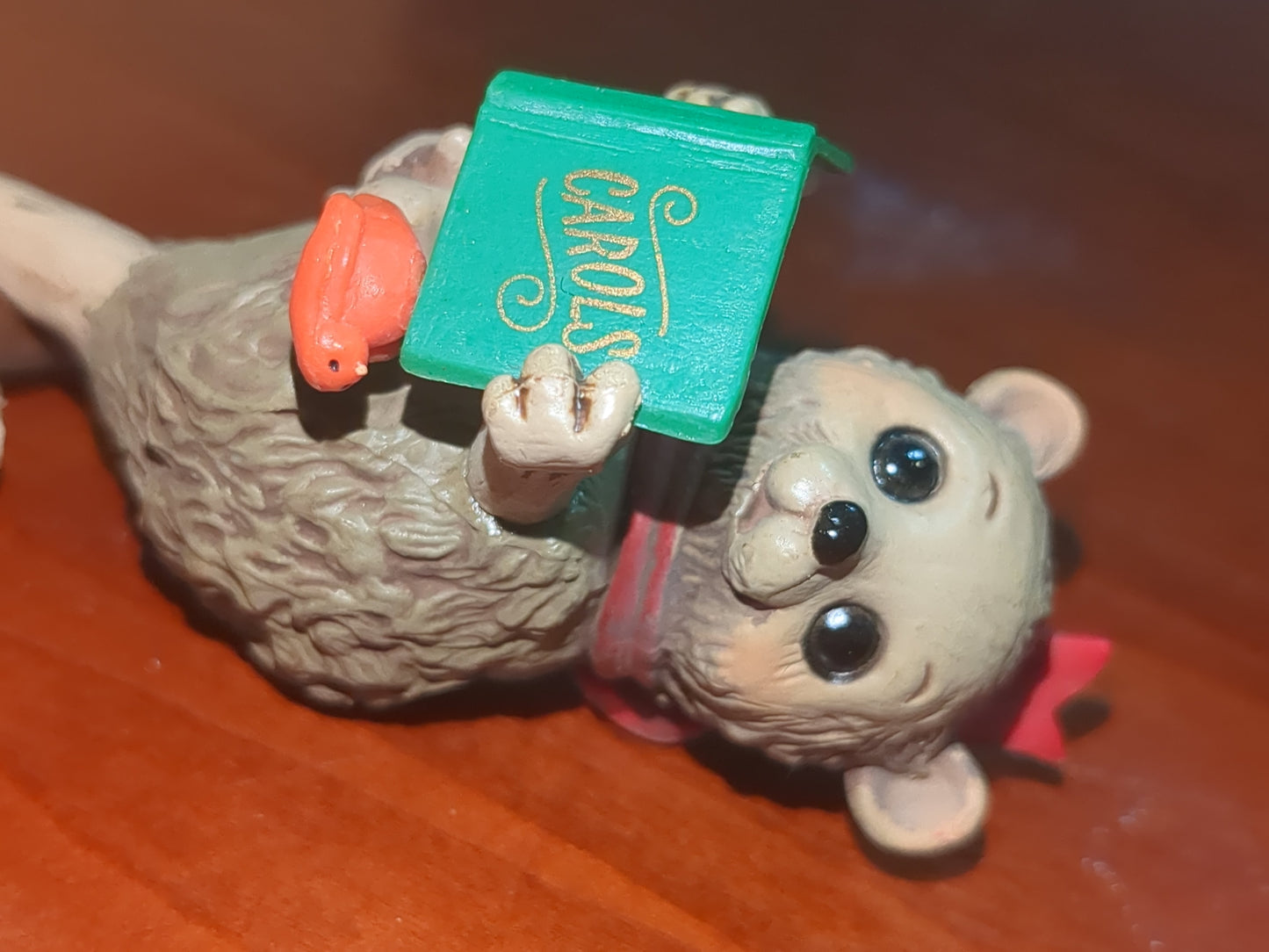 Vintage Hallmark Keepsake 1981 Topsy Turvey Surprises Opossum Christmas ornament ho789