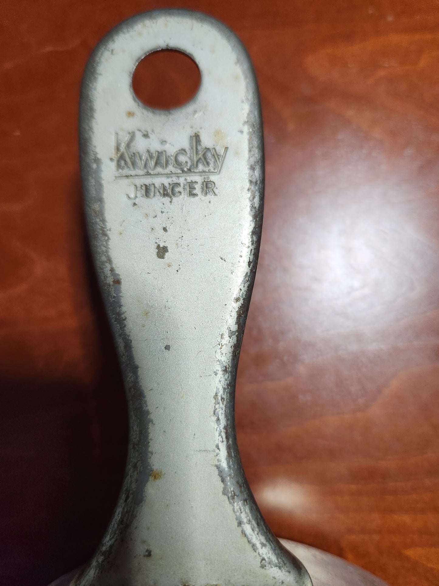 Vintage Kwicky Aluminum Juicer made by Quam-Nichols Co Chicago USA pat #141788 juic5
