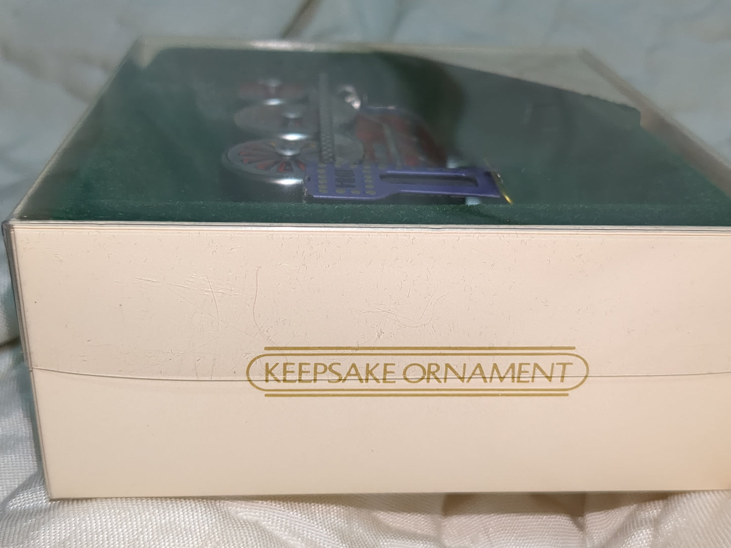 Vintage 1984 Hallmark tin locomotive series train #3 hh293