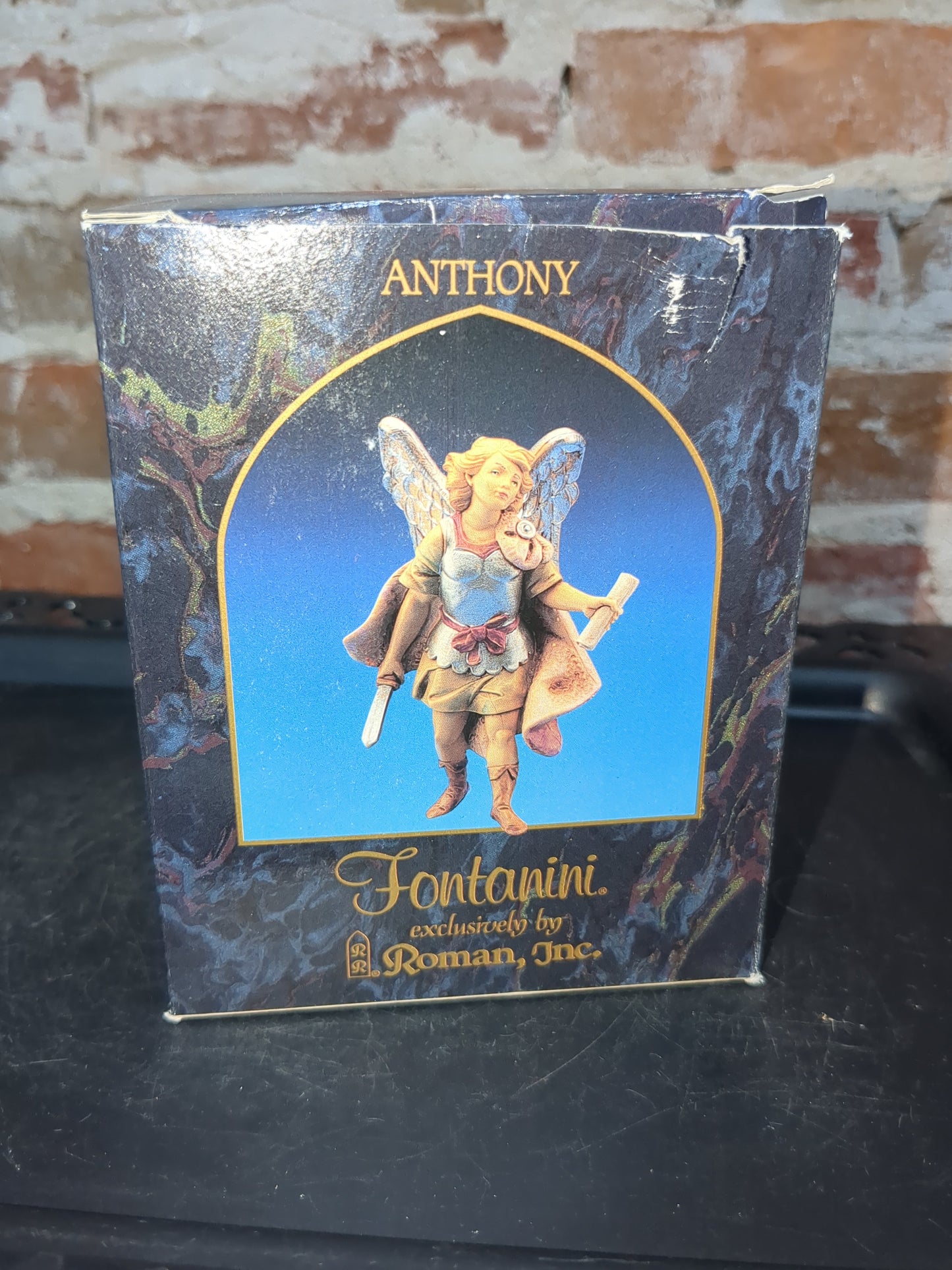 Vintage Fontanini Anthony Angel #75507 1997 Roman Christmas Heirloom Nativity