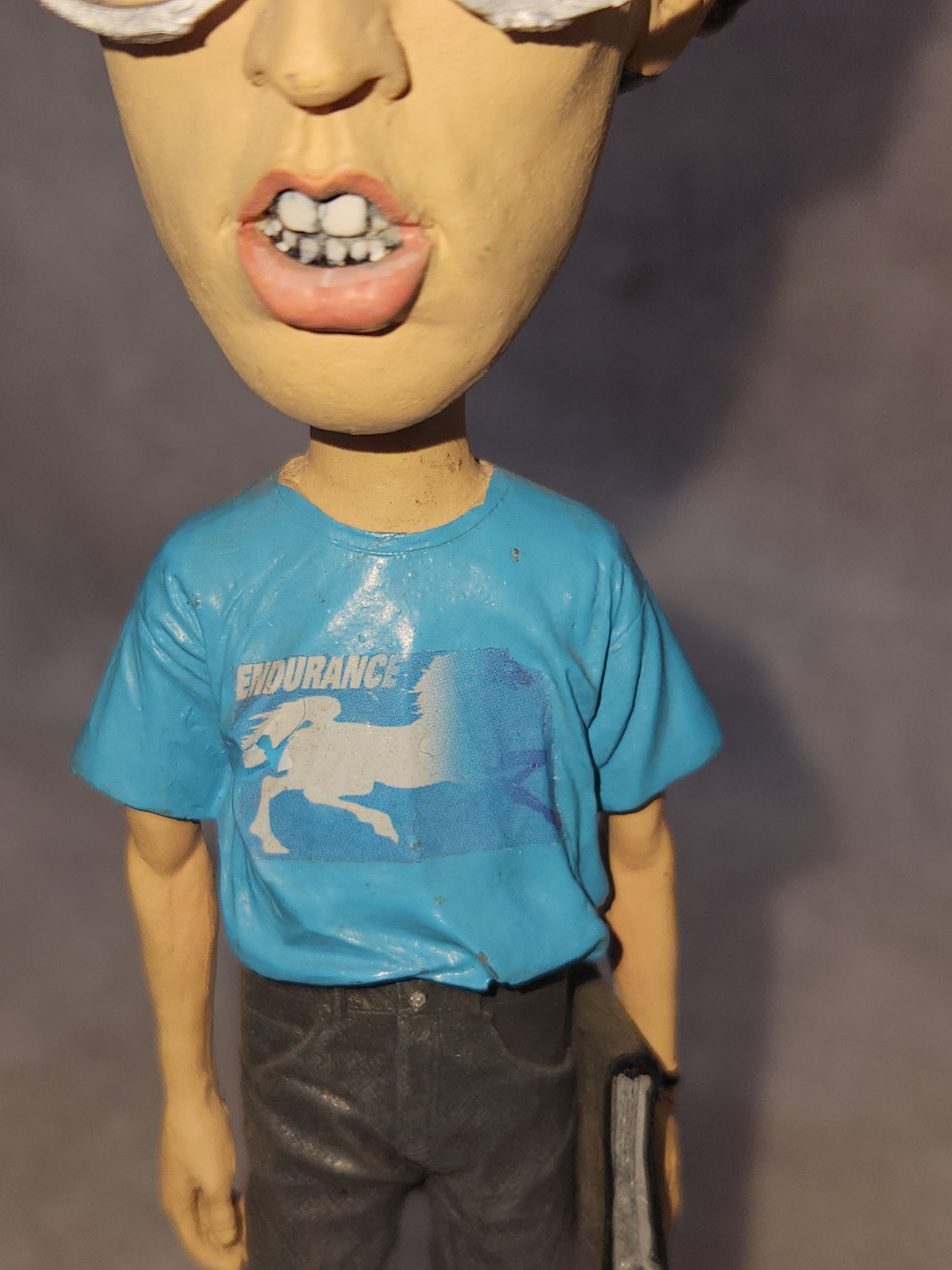 Vintage Napoleon Dynamite Bobble Head Figure 9" fig71