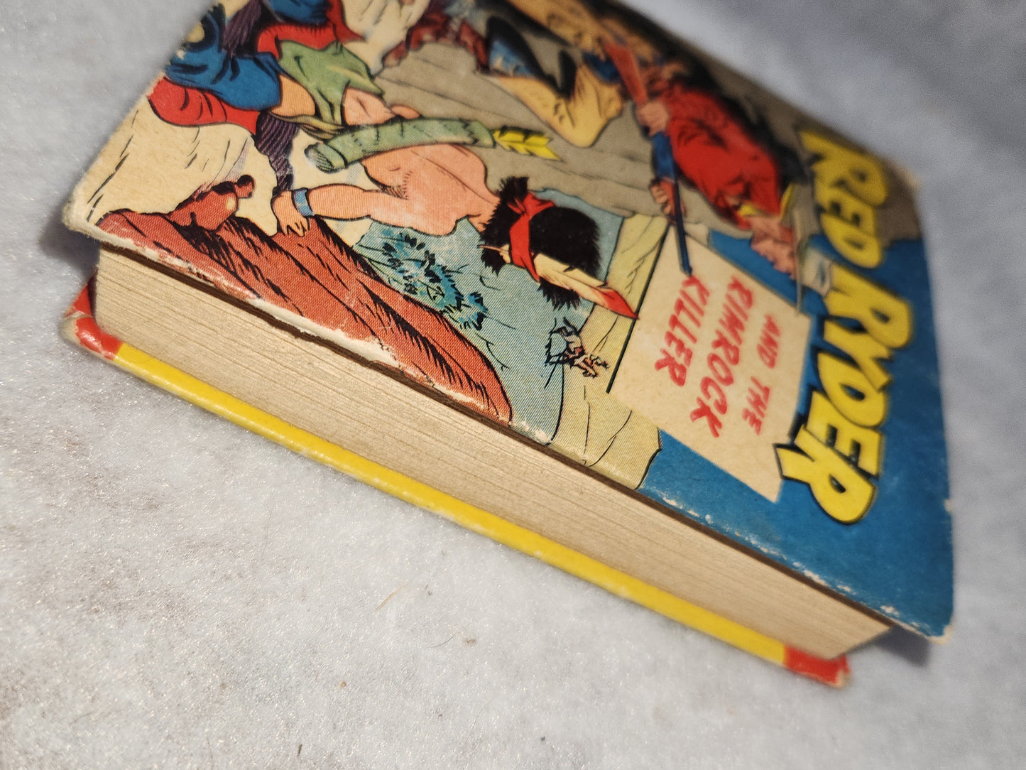 Vintage Big Little Book Better Little Book Red Ryder and the Rimrock Killer