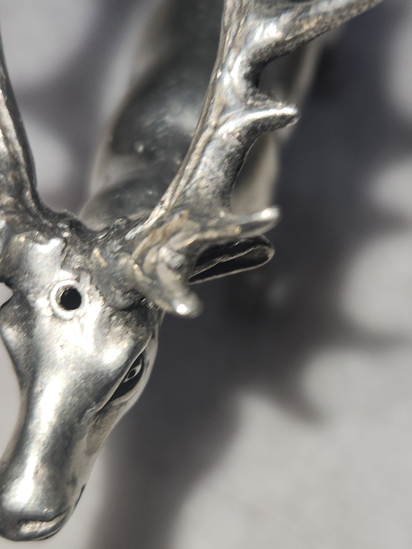 Vagabond Pewter deer salt and pepper set reindeer elk deer sps13