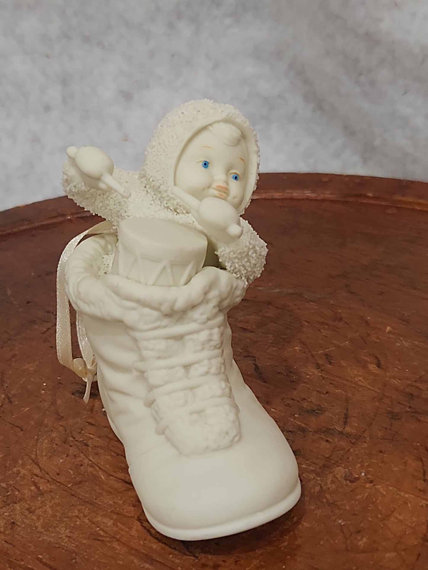 Vintage Snowbabies Department 56 Ornament 5, 6 Drum 1997 NO BOX sb21
