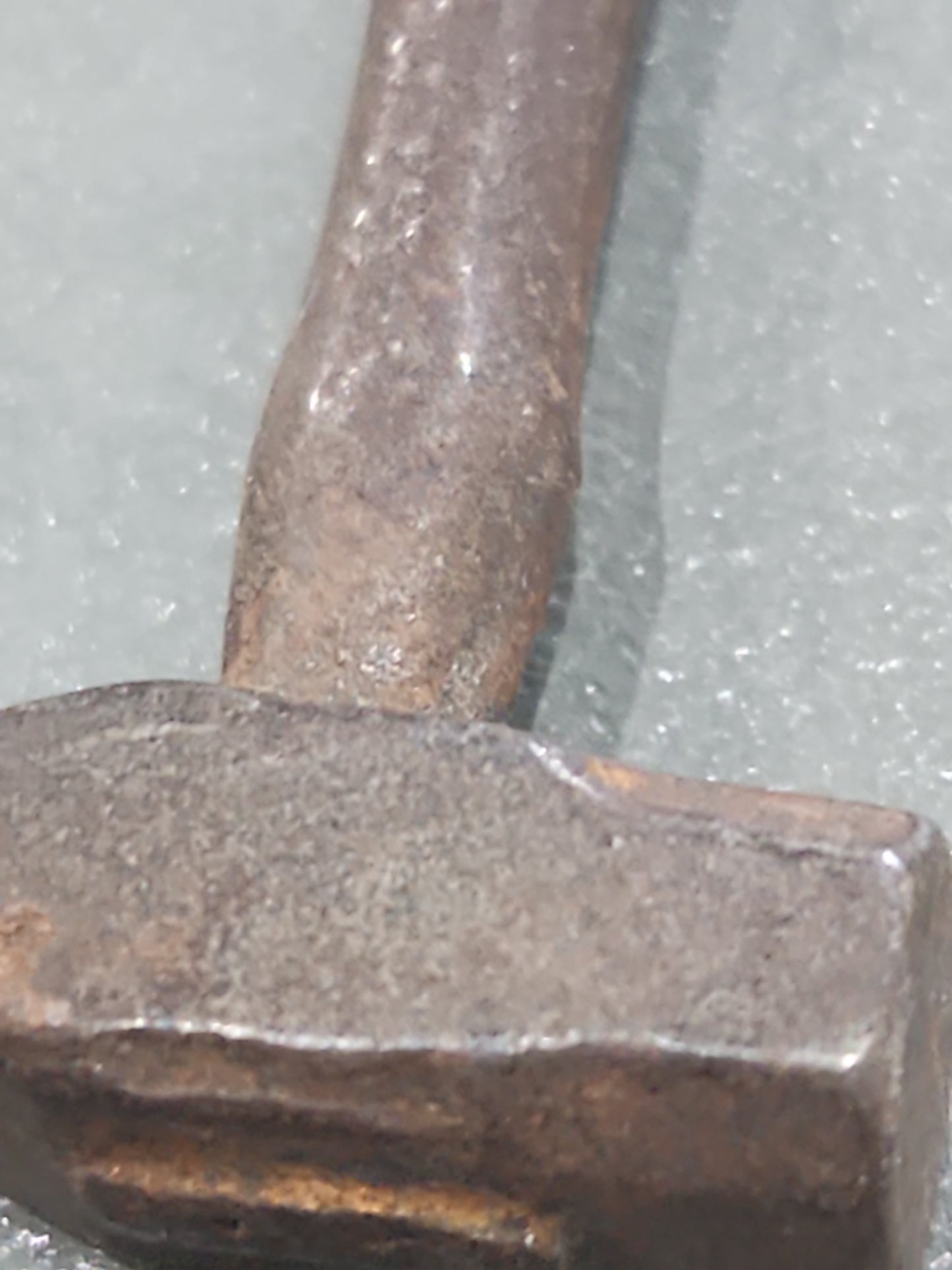 Antique Vintage Miniature Cast Iron Toy Sledge Hammer pretend play toy9