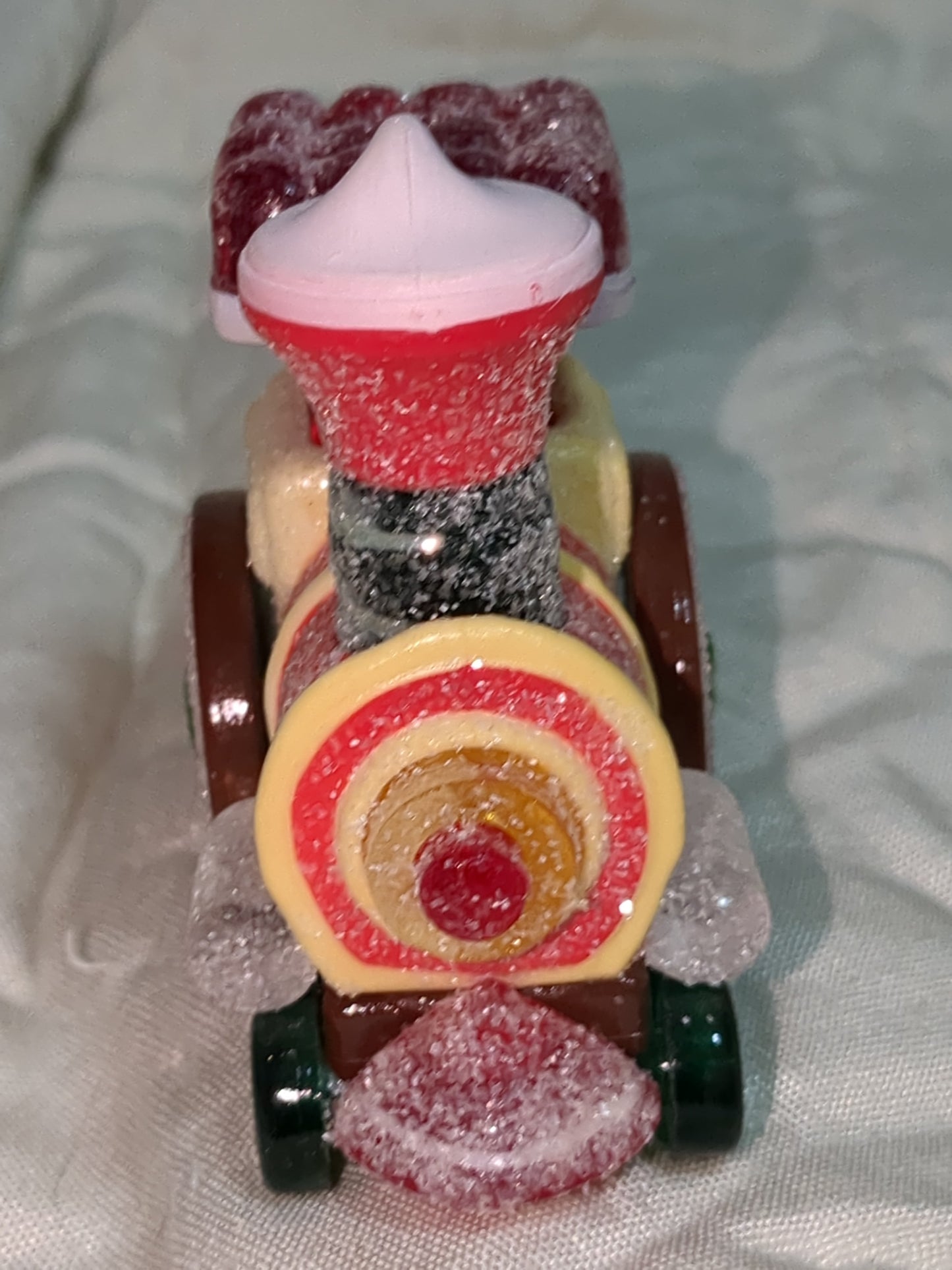 Vintage Hallmark Ornament The Candyville Express 1981 Candy Train Locomotive ho232