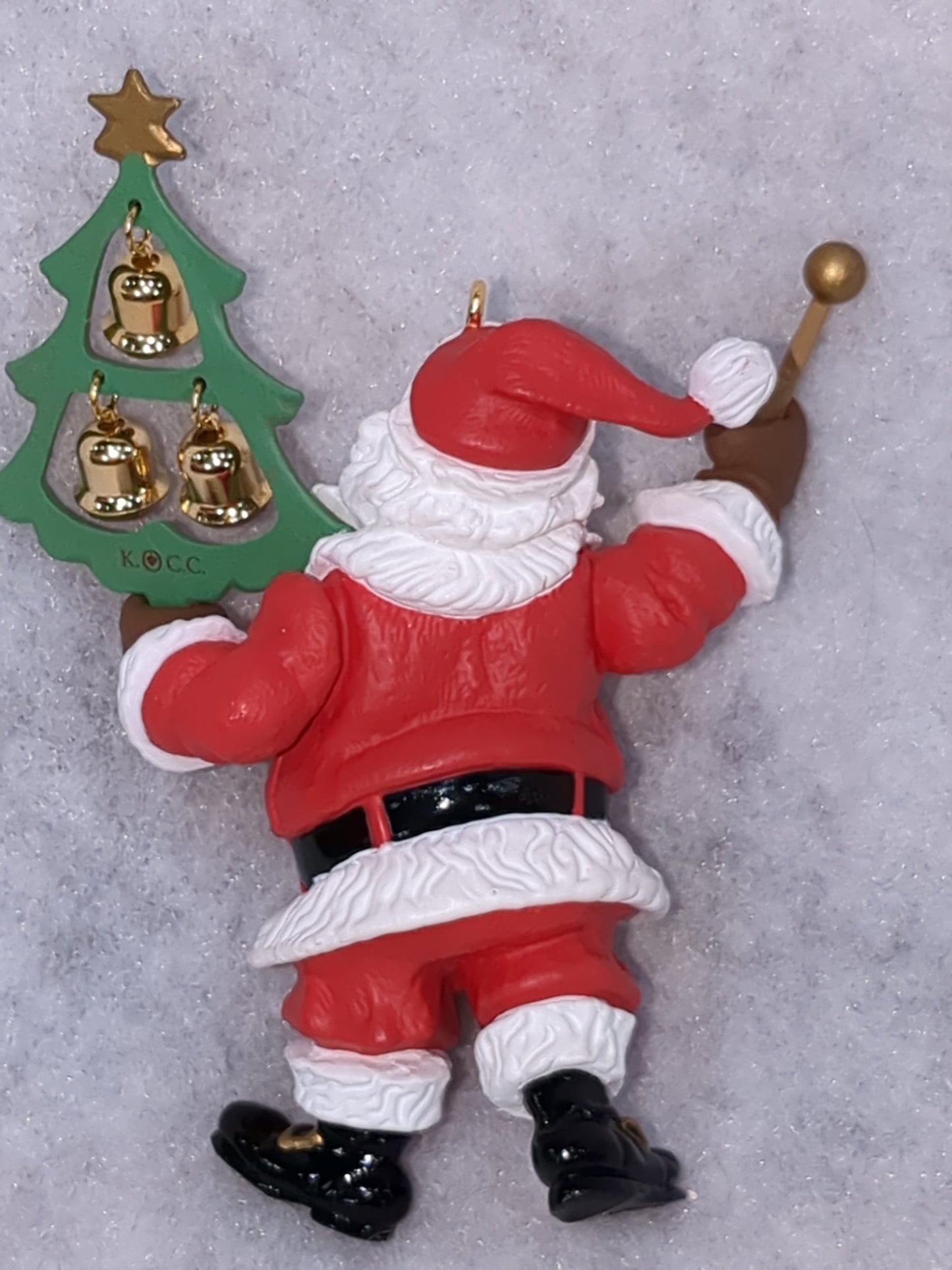 Hallmark keepsake Collectors Club ornament 2000 Jingle Bell Kringle Santa ho43