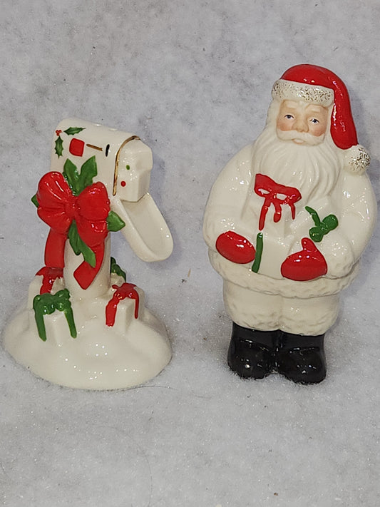 Lenox Countdown to Christmas Salt and Pepper Shaker Set, Ivory sps5