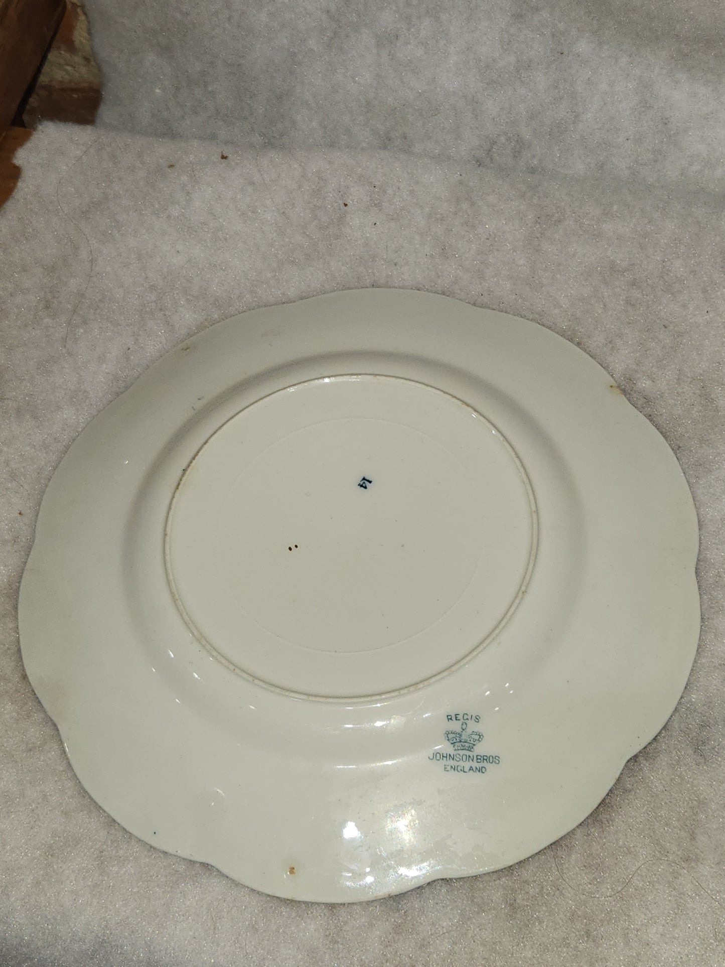Johnson Brothers China Regis teal blue Dinner Plate 9 3/4" pl65