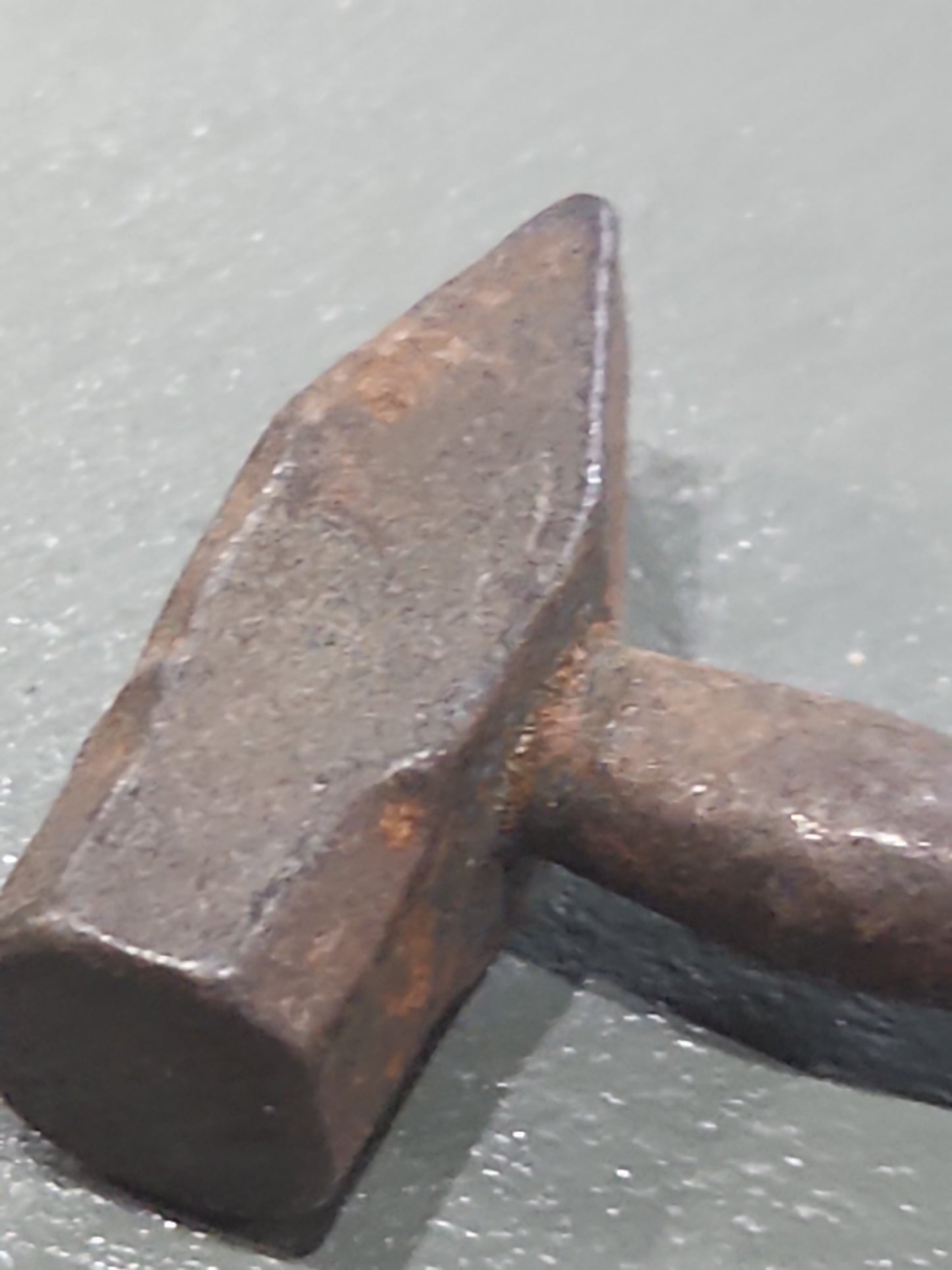 Antique Vintage Miniature Cast Iron Toy Sledge Hammer pretend play toy9