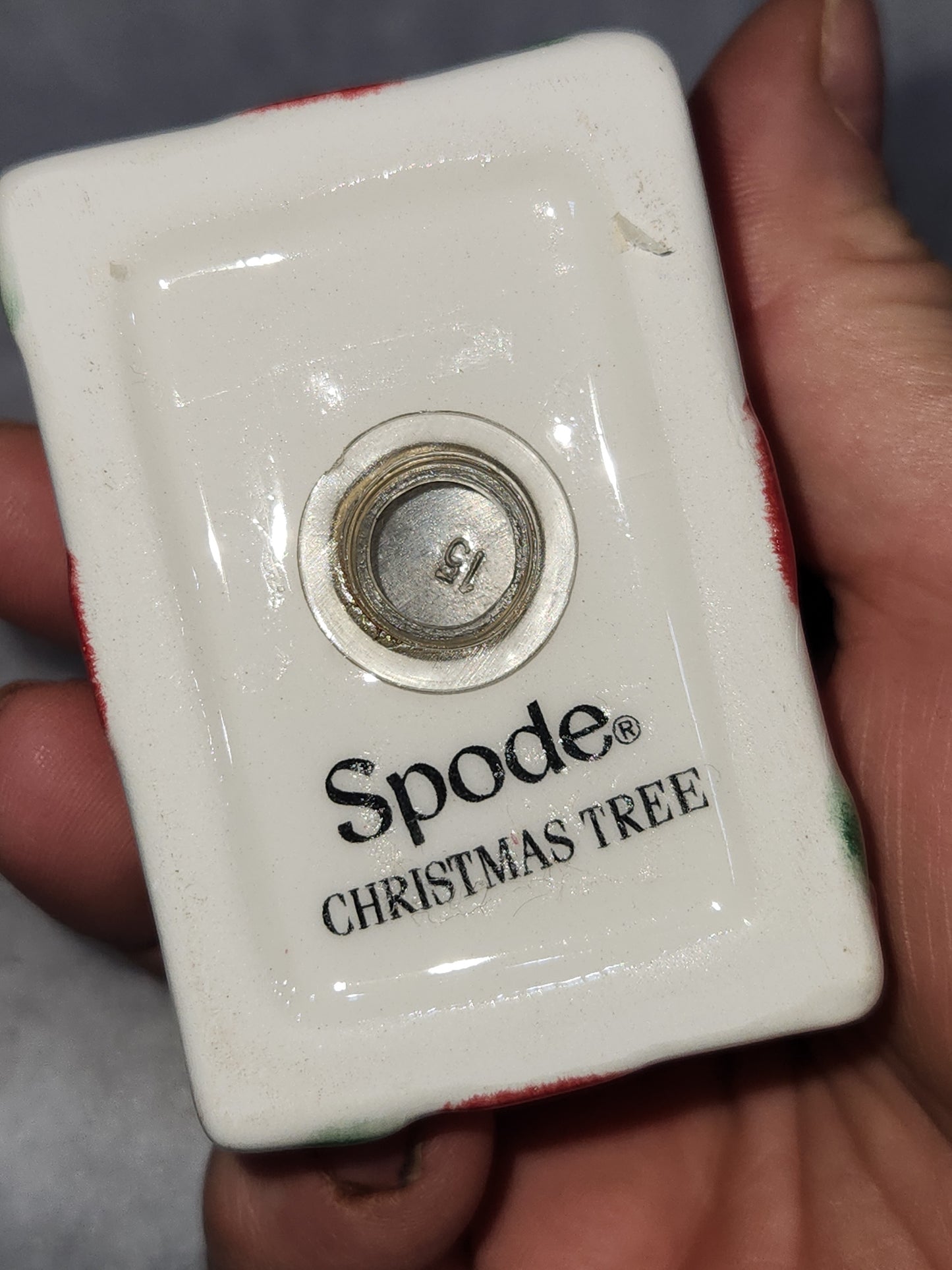 Tree & Christmas Gift Box Spode Salt & Pepper Shakers sps6