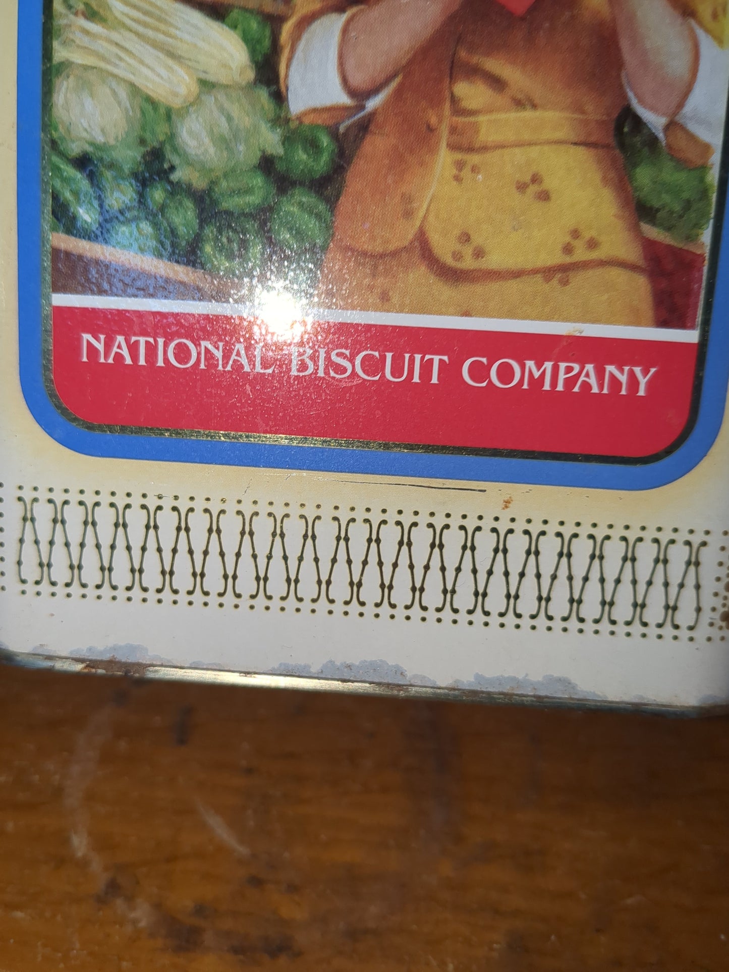 1993 Nabisco saltine cracker tin