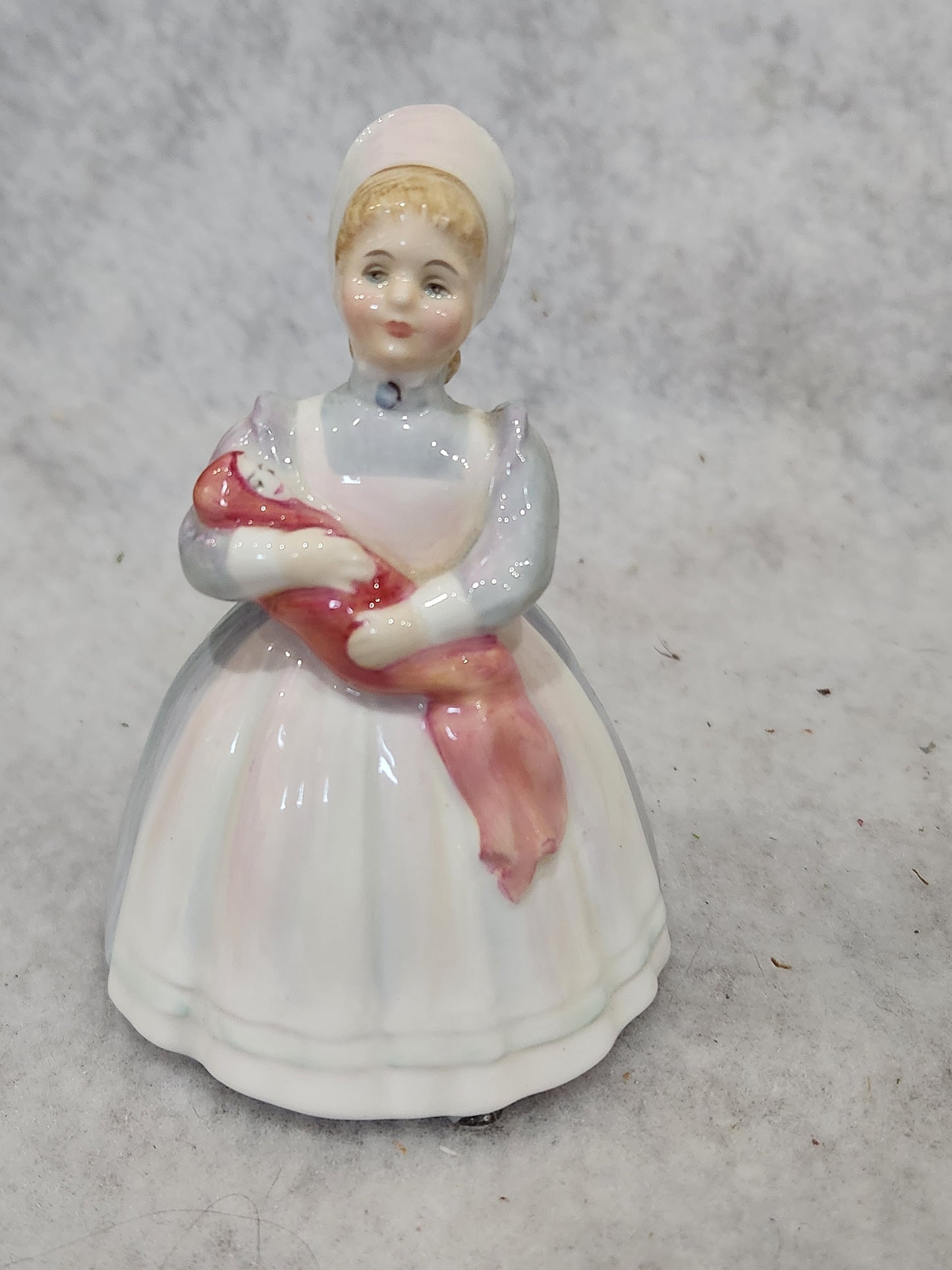 Vintage Royal Doulton bone china “The Rag Doll” HN2142 1953 nurse bc67