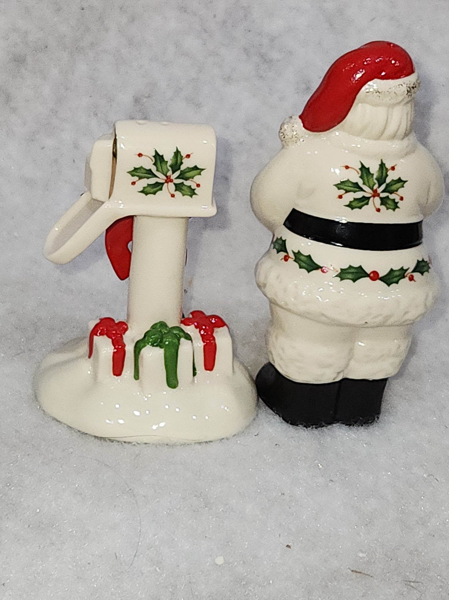 Lenox Countdown to Christmas Salt and Pepper Shaker Set, Ivory sps5