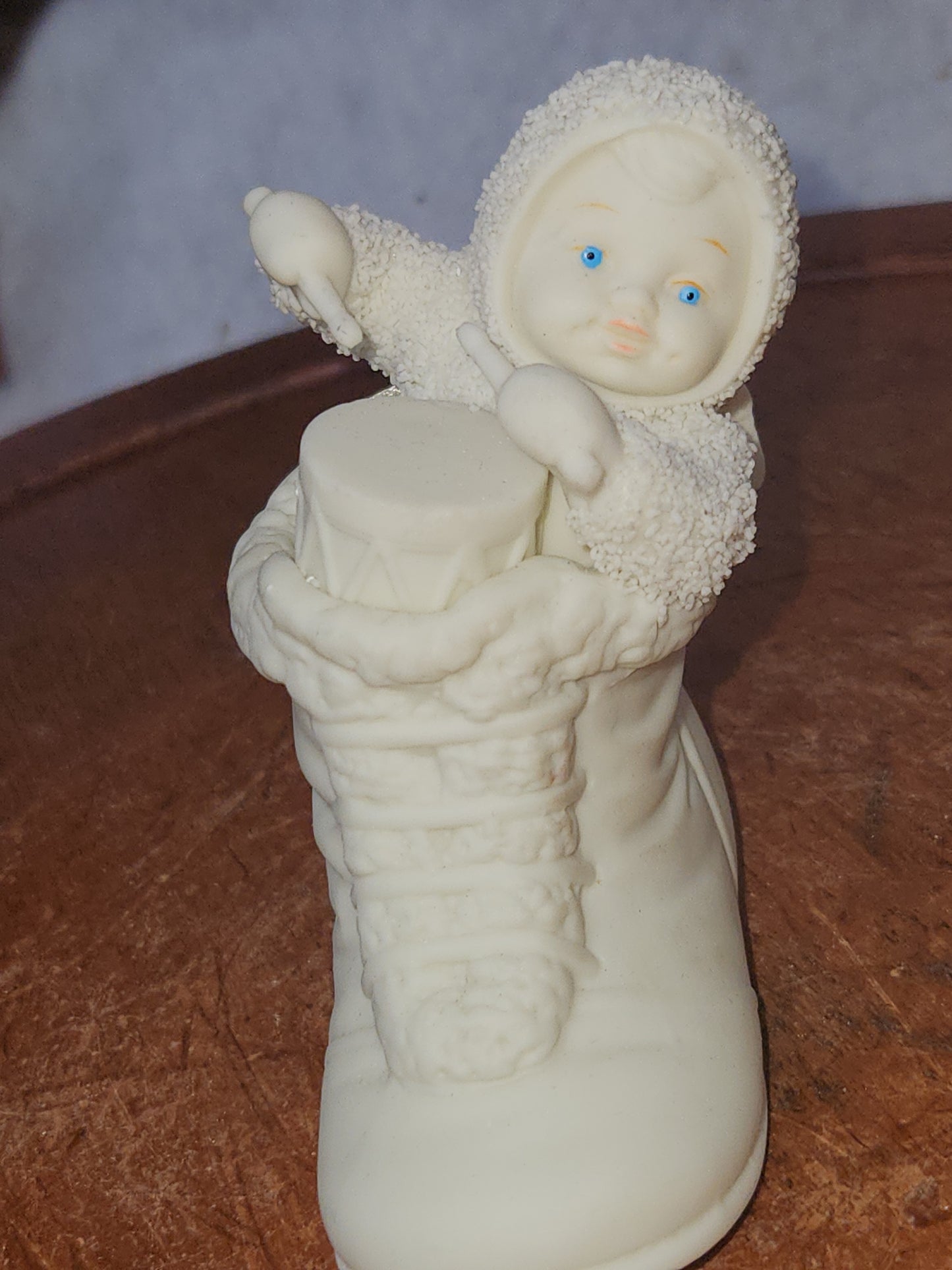 Vintage Snowbabies Department 56 Ornament 5, 6 Drum 1997 NO BOX sb21