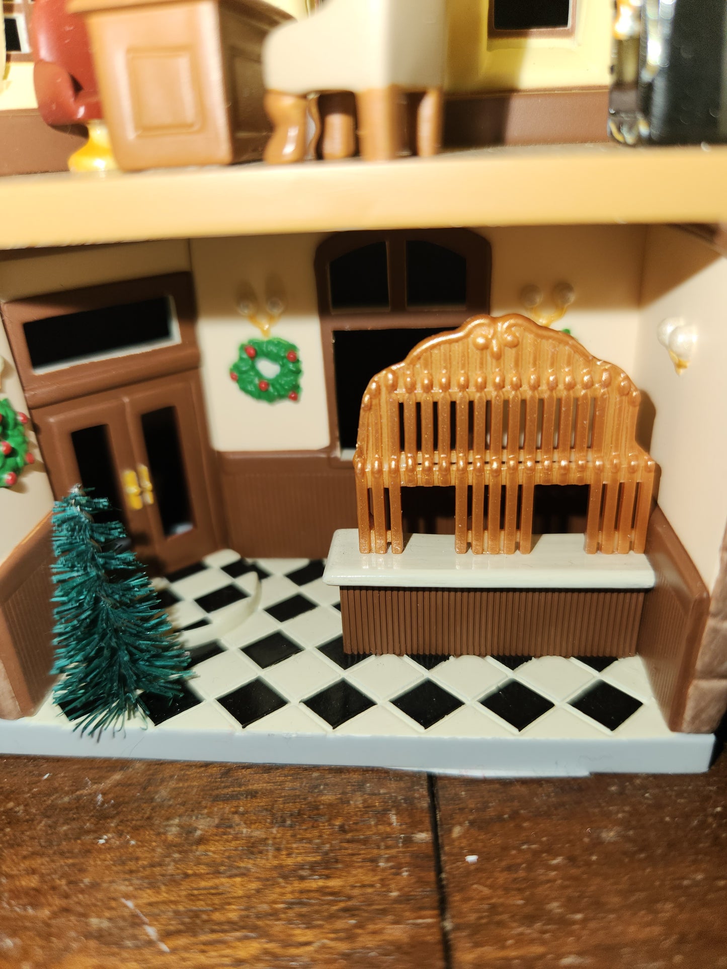 HH2006 2006 bank Ornament Hallmark Nostalgic Houses