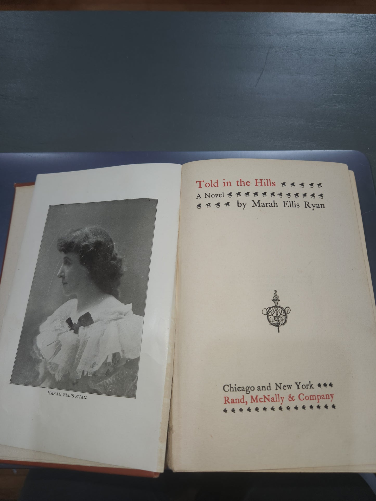 Told in the Hills by Marah Ellis Ryan (1905 Hardcover) bk23