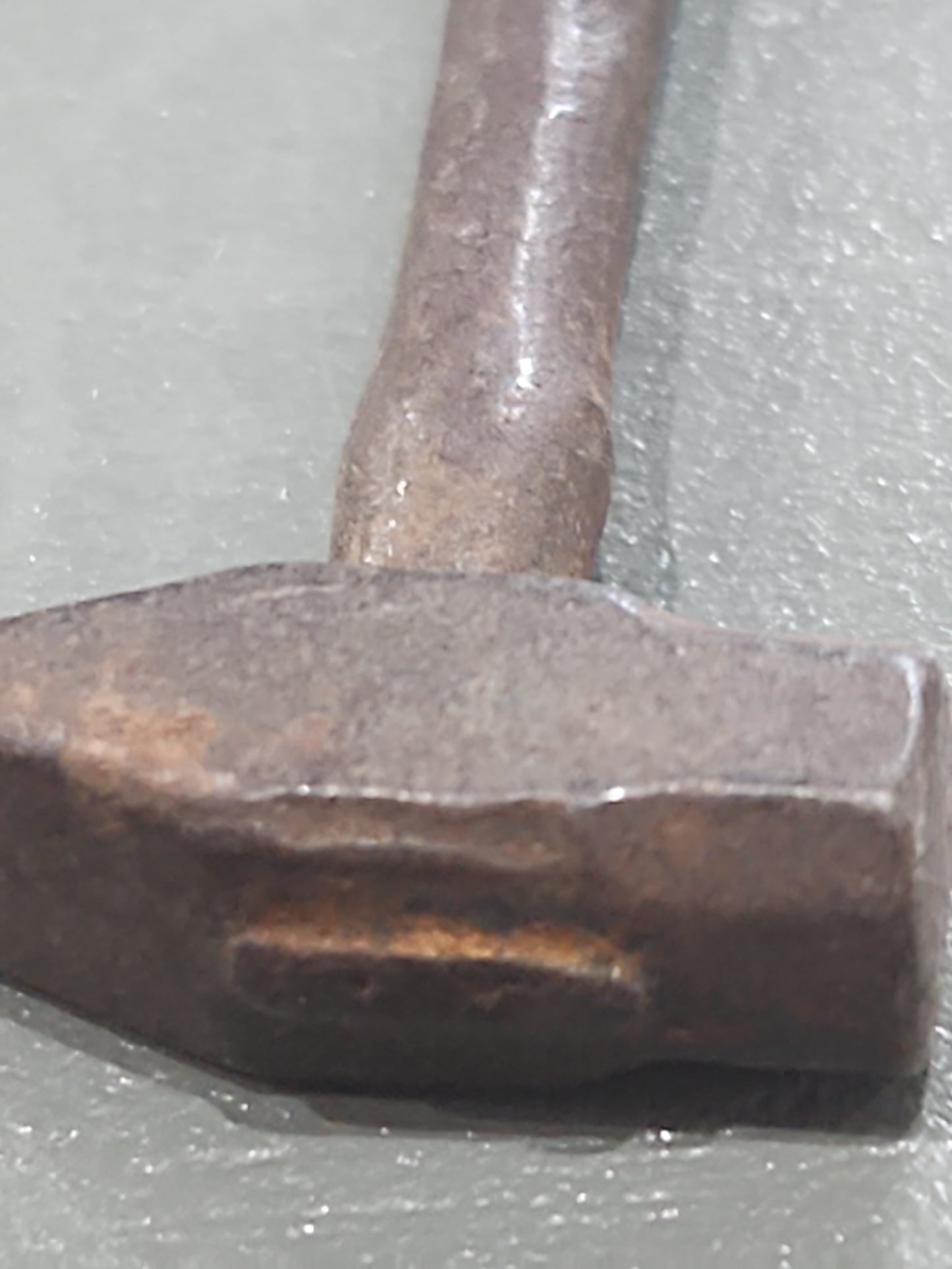 Antique Vintage Miniature Cast Iron Toy Sledge Hammer pretend play toy9