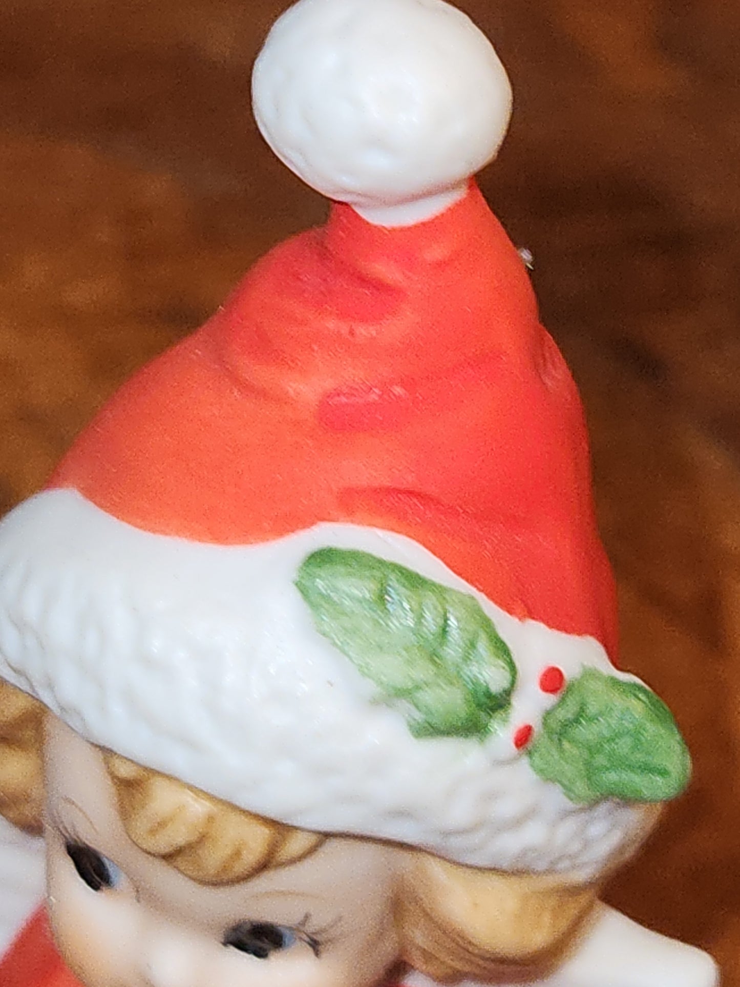 Vintage Lefton set of 2 Angel Bell Figurines