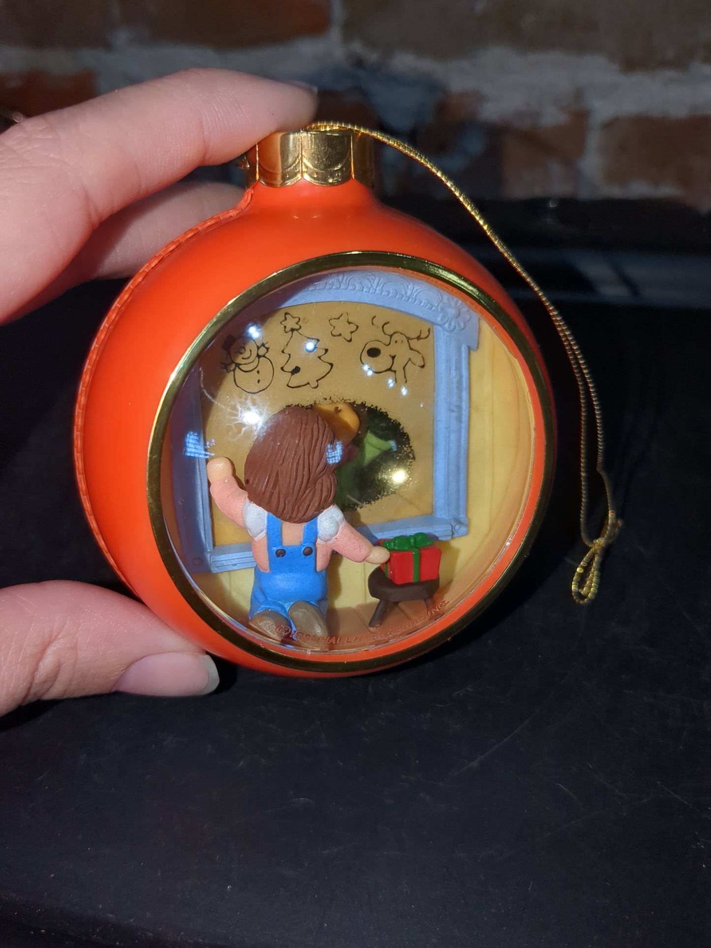 Four vintage Hallmark Keepsake 1981 and 1984 Christmas Ball Ornaments some light up ho321