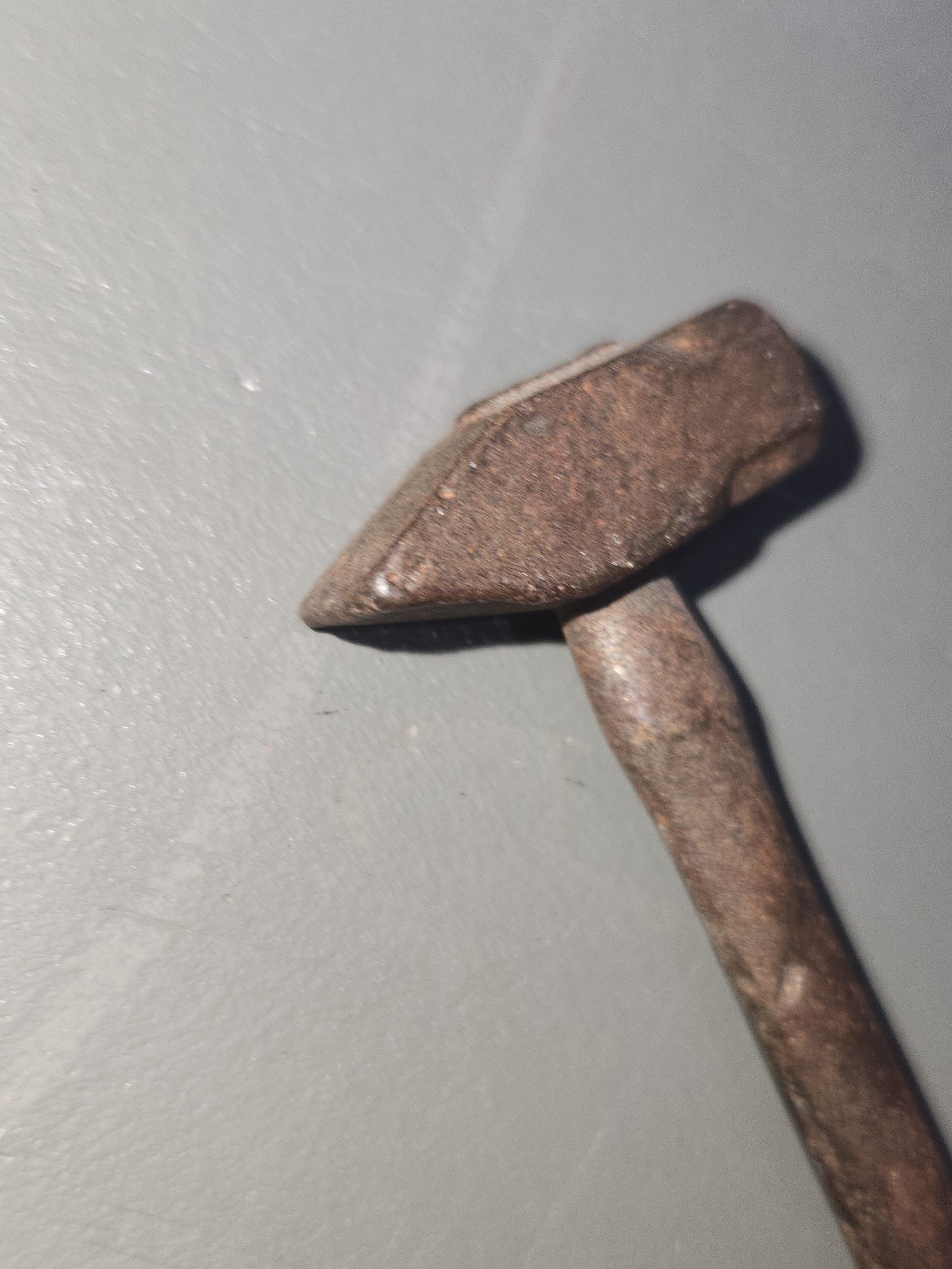 Antique Vintage Miniature Cast Iron Toy Sledge Hammer pretend play toy9