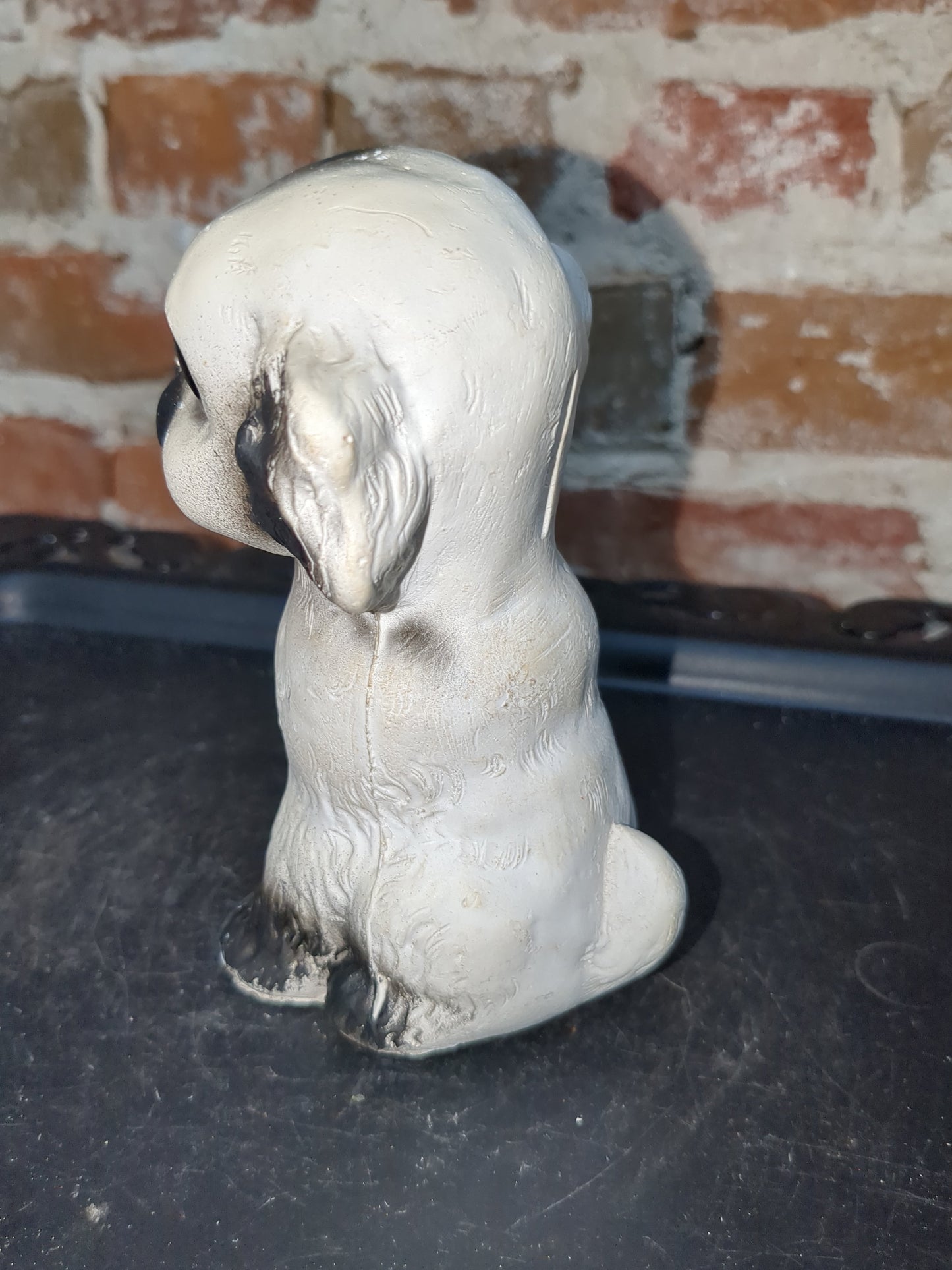 Vintage chalkware dog cw34