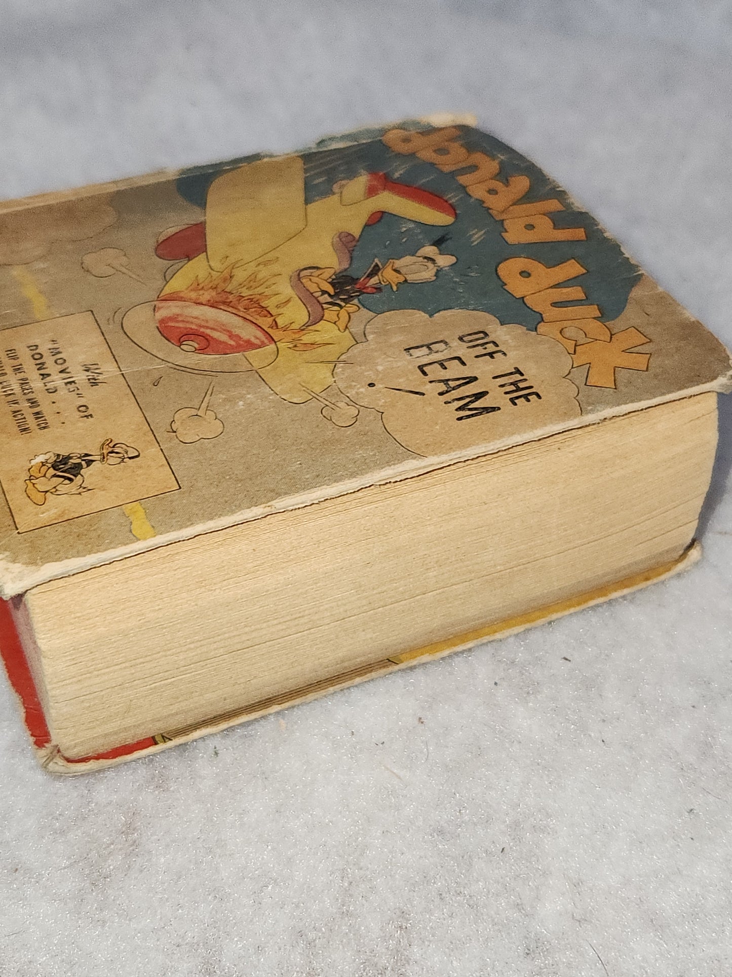 Vintage Big Little Book Better Little Book Donald Duck Off the Beam