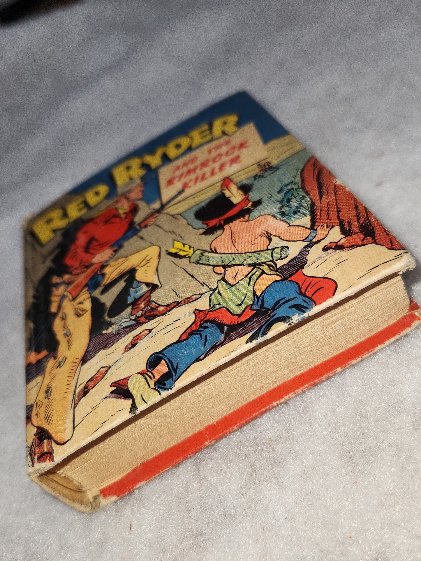 Vintage Big Little Book Better Little Book Red Ryder and the Rimrock Killer
