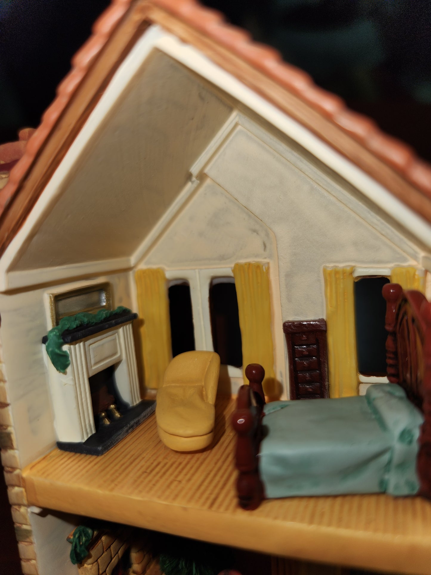 HH2008 Mayor's house Ornament Hallmark Nostalgic Houses NO BOX