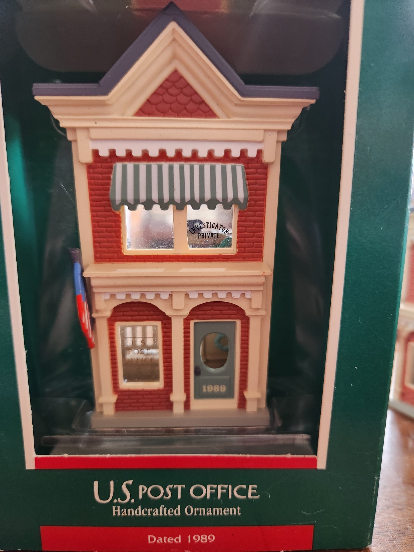 HH1989 US Post Office Ornament Hallmark Nostalgic Houses