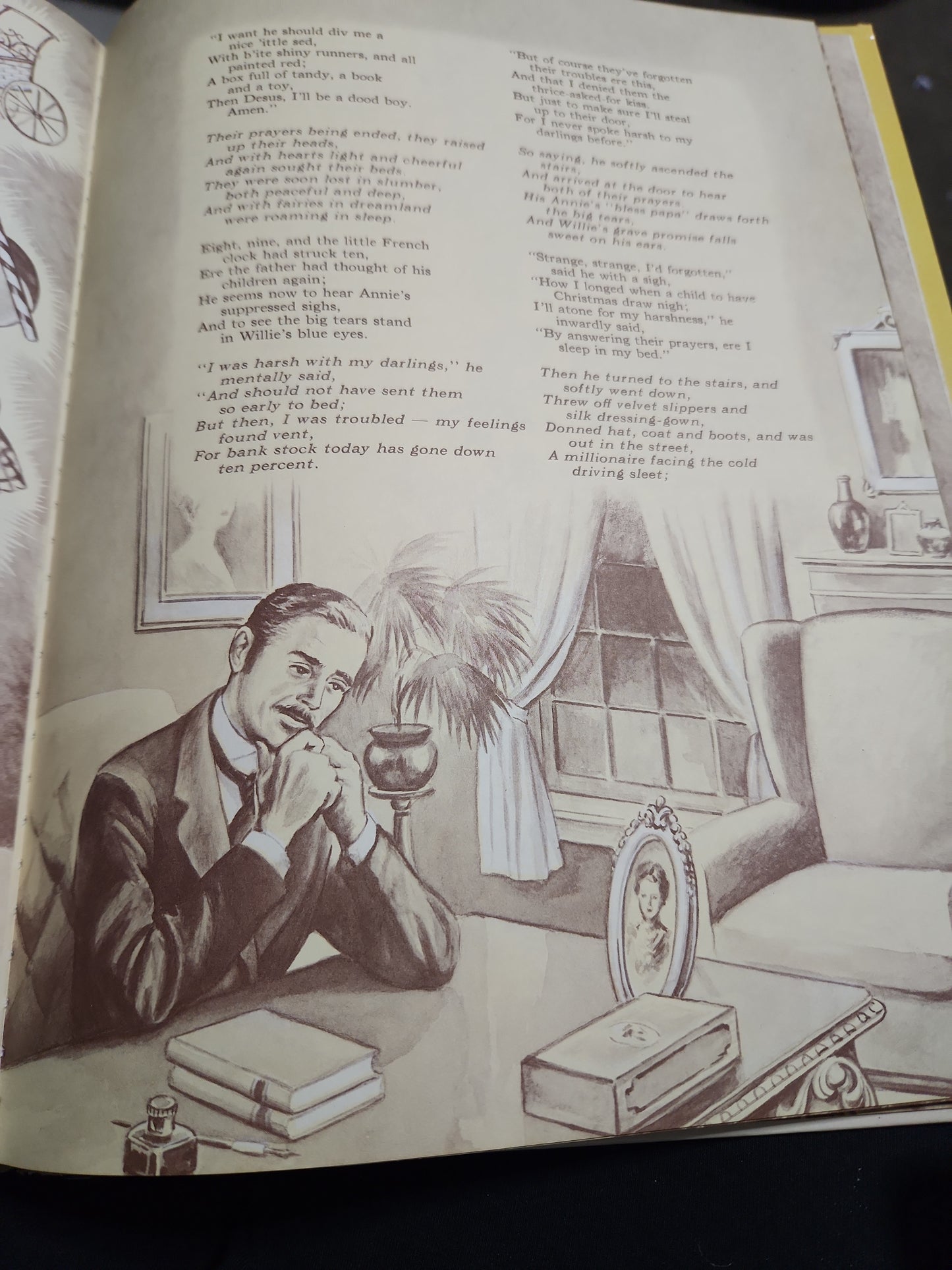 Vintage 1961 "Christmas Stories That Never Grow Old" Ideals Publishing book Van B Hooper b71