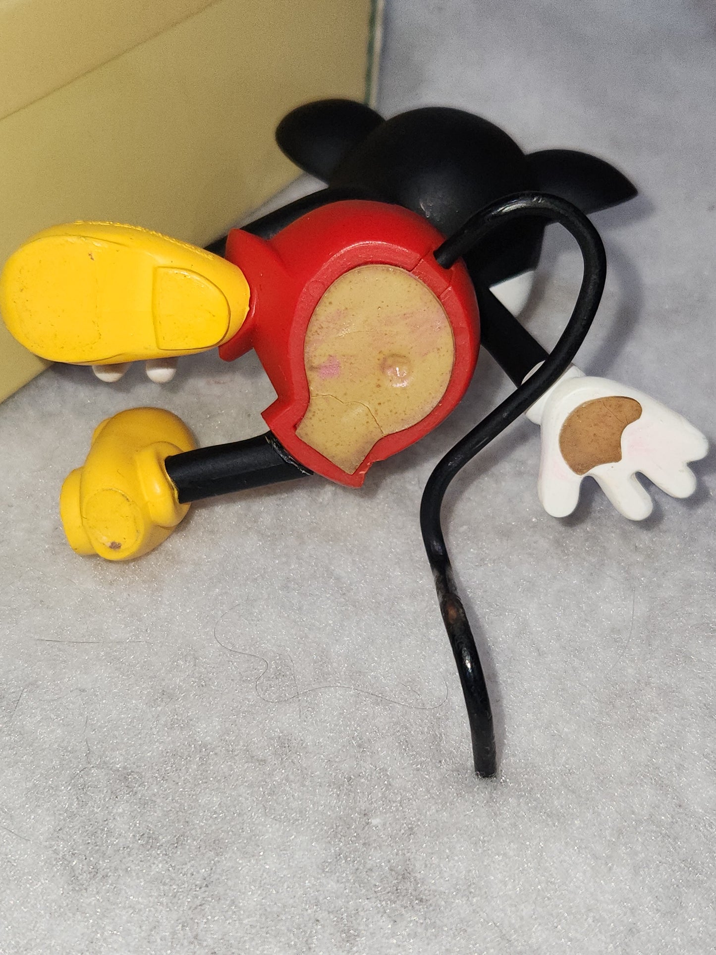 Vintage Hallmark Christmas Stocking Hanger Holder Mickey Mouse sh239