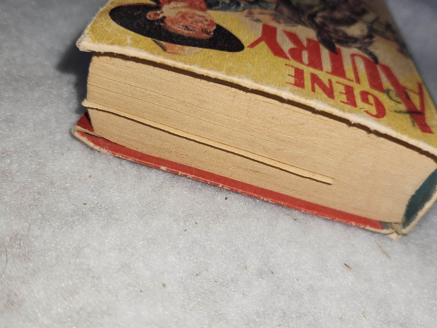 Vintage Big Little Book Better Little Book Gene Autry In Special Ranger Rule