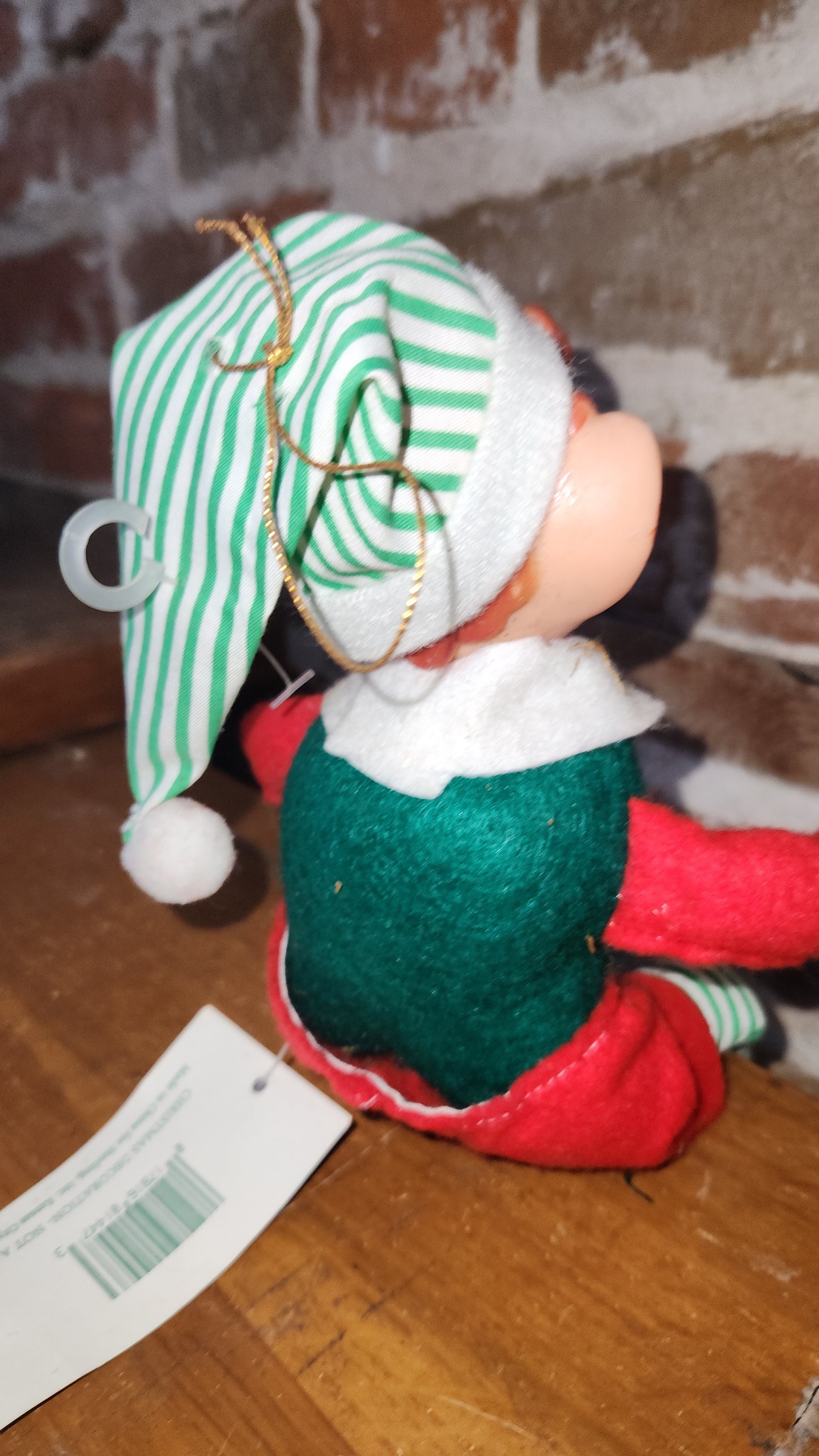 vintage Sterling Pixie Elf shelf sitter wn123