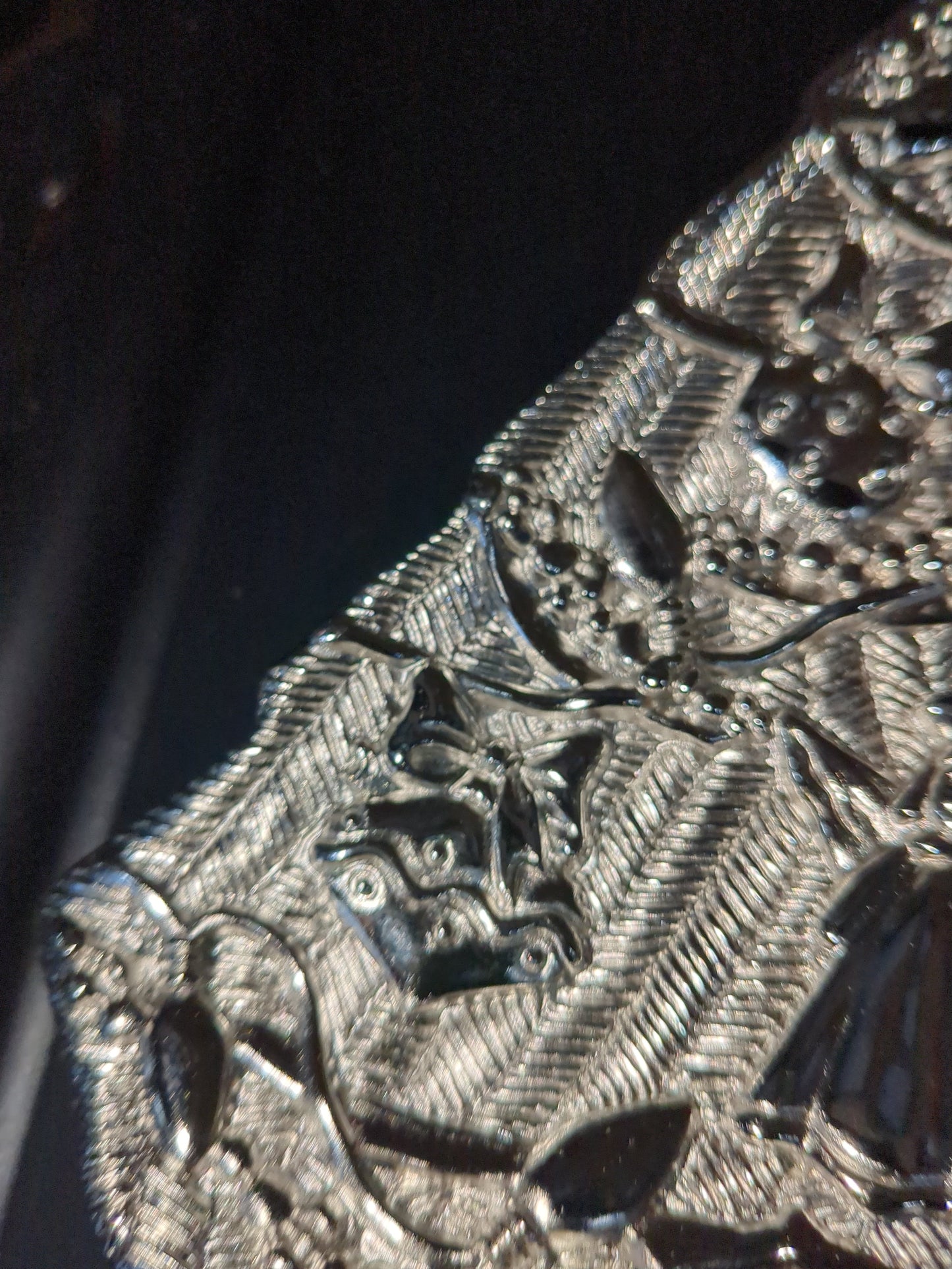 Vintage Gorham Silver Tone Metal Christmas Tree Treat dish