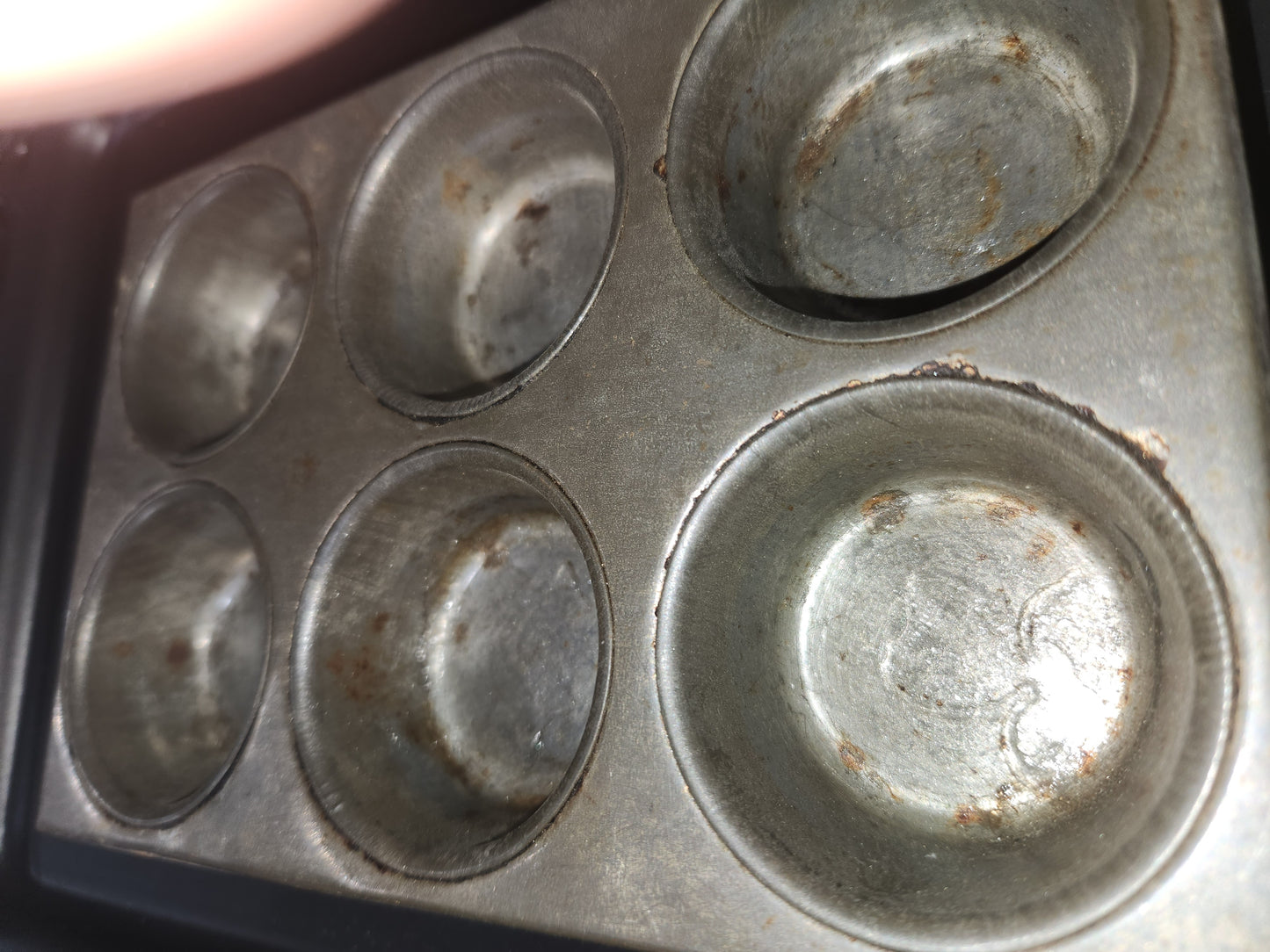 Vintage Miniature 6 muffin pan kit4