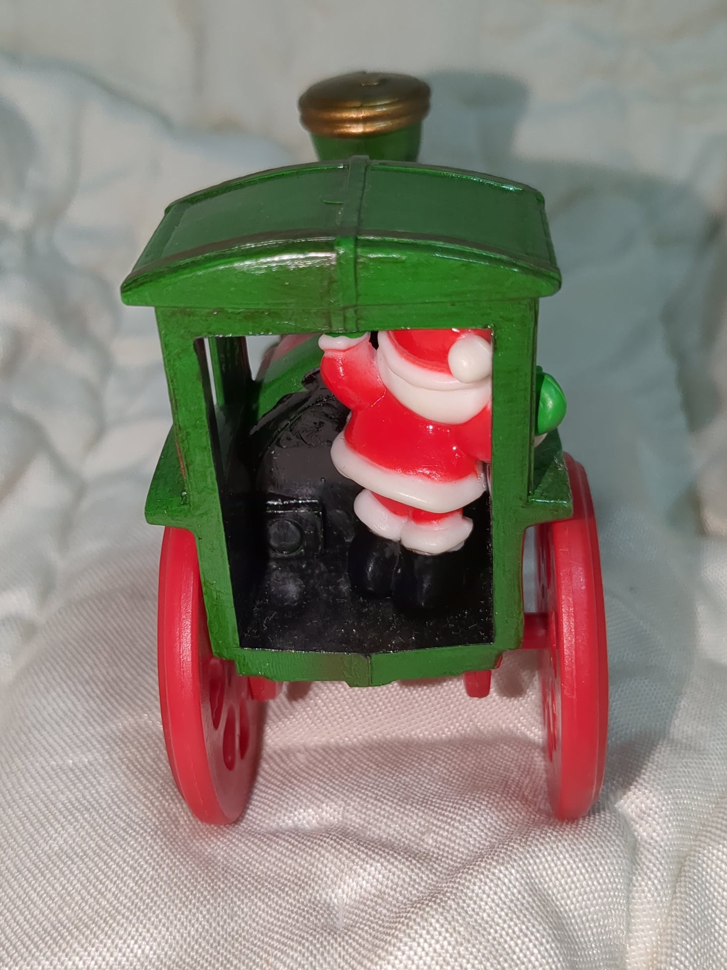 vintage Hallmark 1980 train Santa's Express Here Comes Santa #2 Santa's Travel Ornament