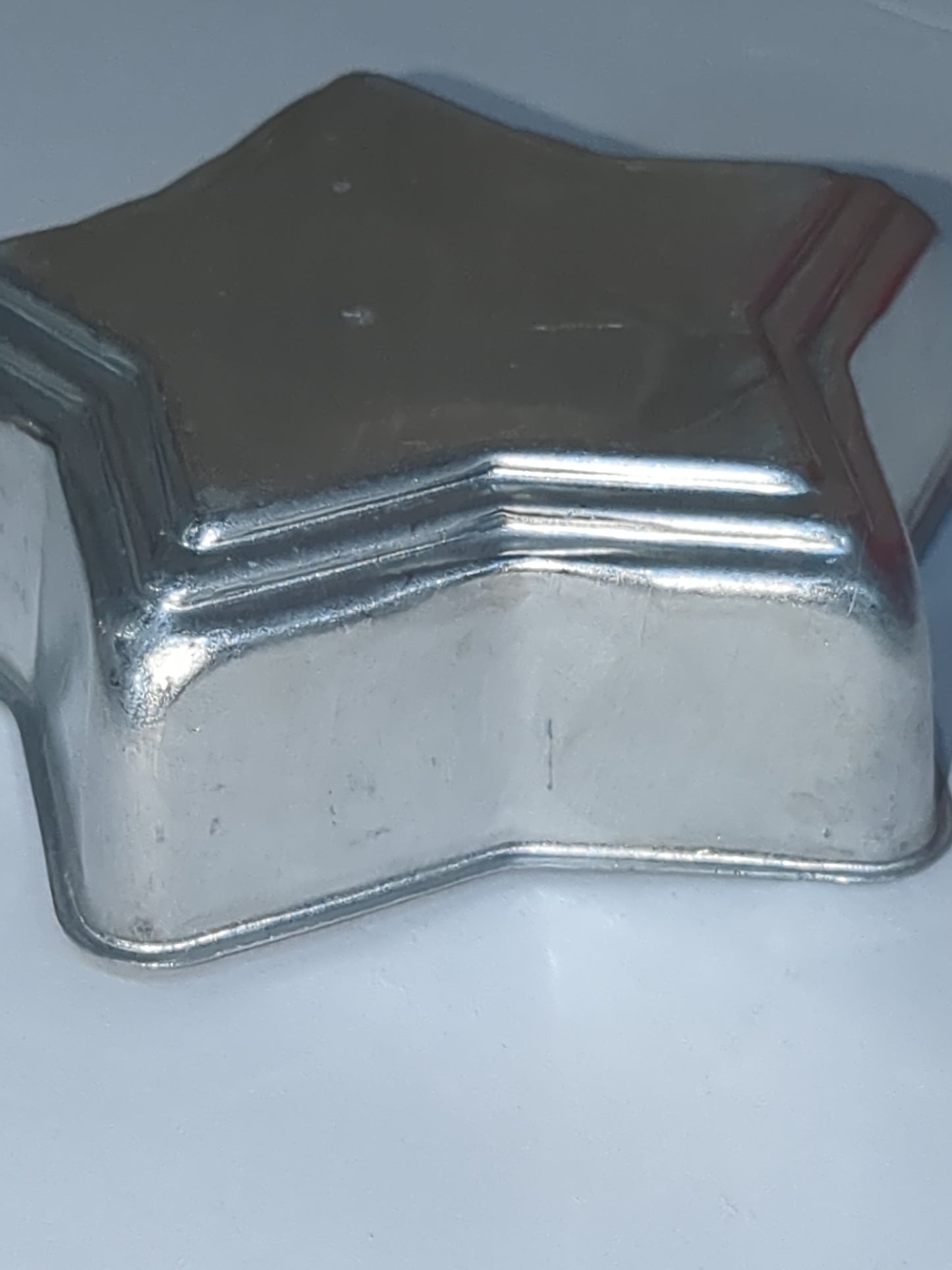 Vintage star jell-o, gelatin or baking aluminum pan. St1