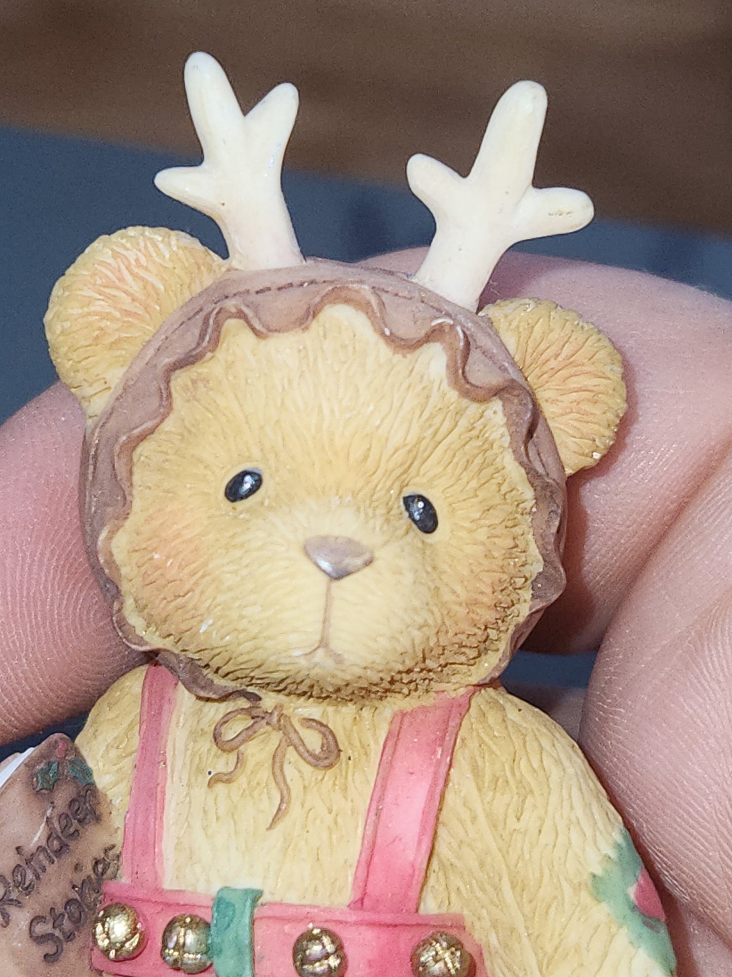 Vintage Enesco Cherished Teddies Rodney "I'm Santa's Little Helper" No Box 1999 ct67