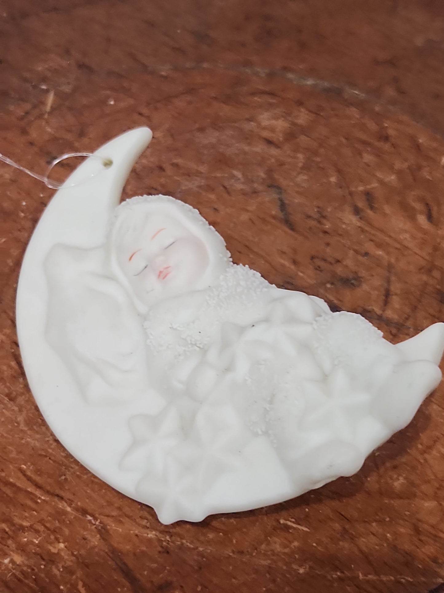 Vintage Snowbabies Department 56 Ornament Rock A Bye Baby 1990 NO BOX sb22