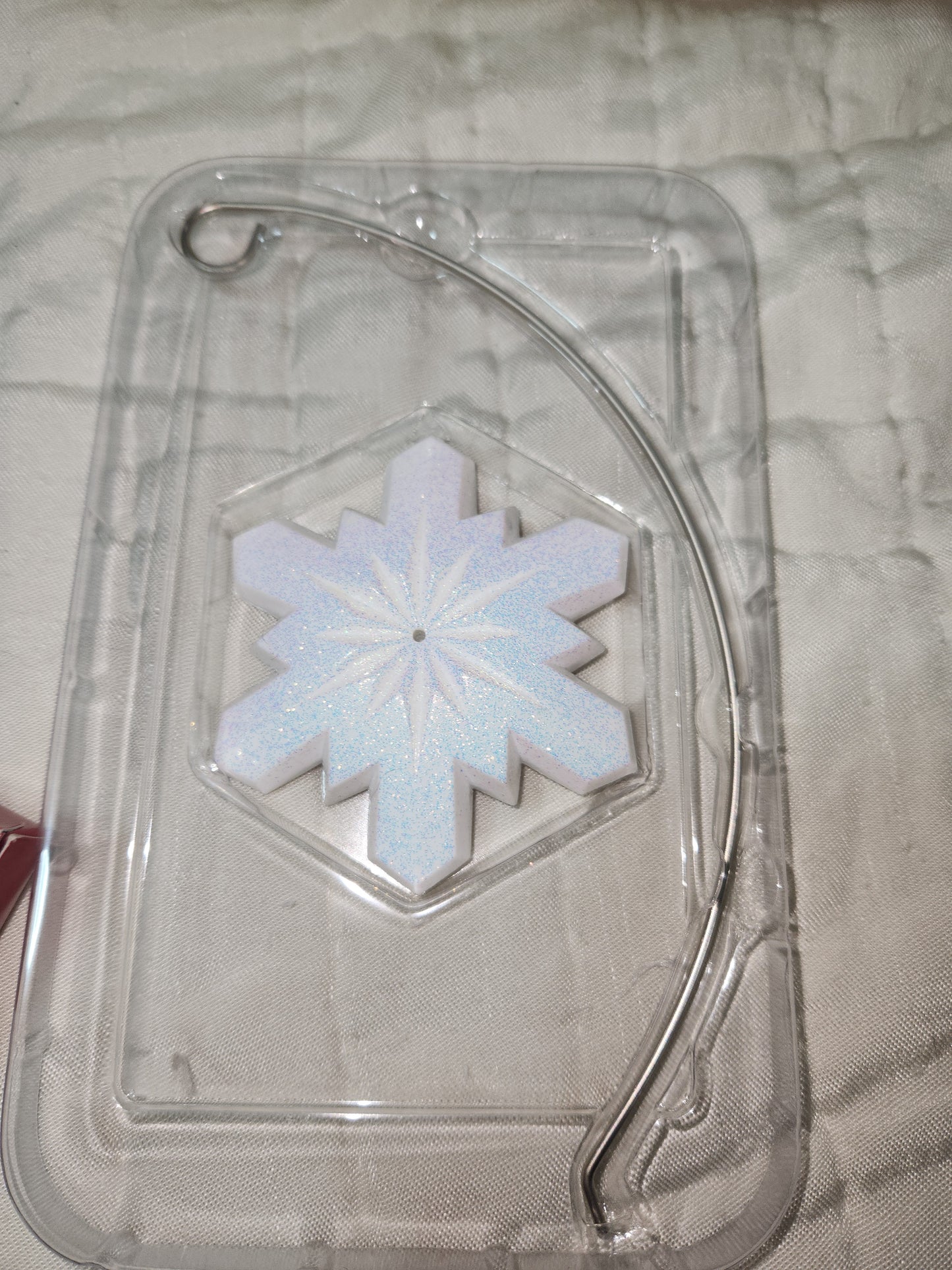 Vintage Hallmark Christmas Ornament Display Stand made of Acrylic and Metal 2001 os81