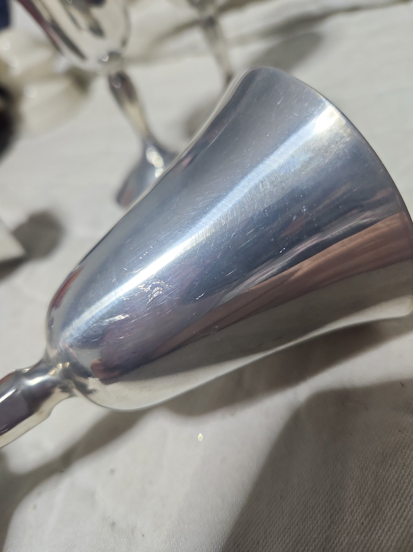 Vintage Raimond Italy Silver Wine Cups silver stemware set of 4 ss681