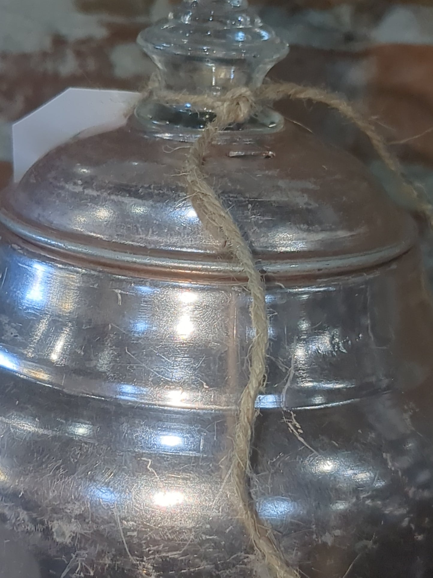 Vintage Mirror Water Kettle" The Finest Aluminum" 2 1/2 Quart Copper tone with Black Handle alum1