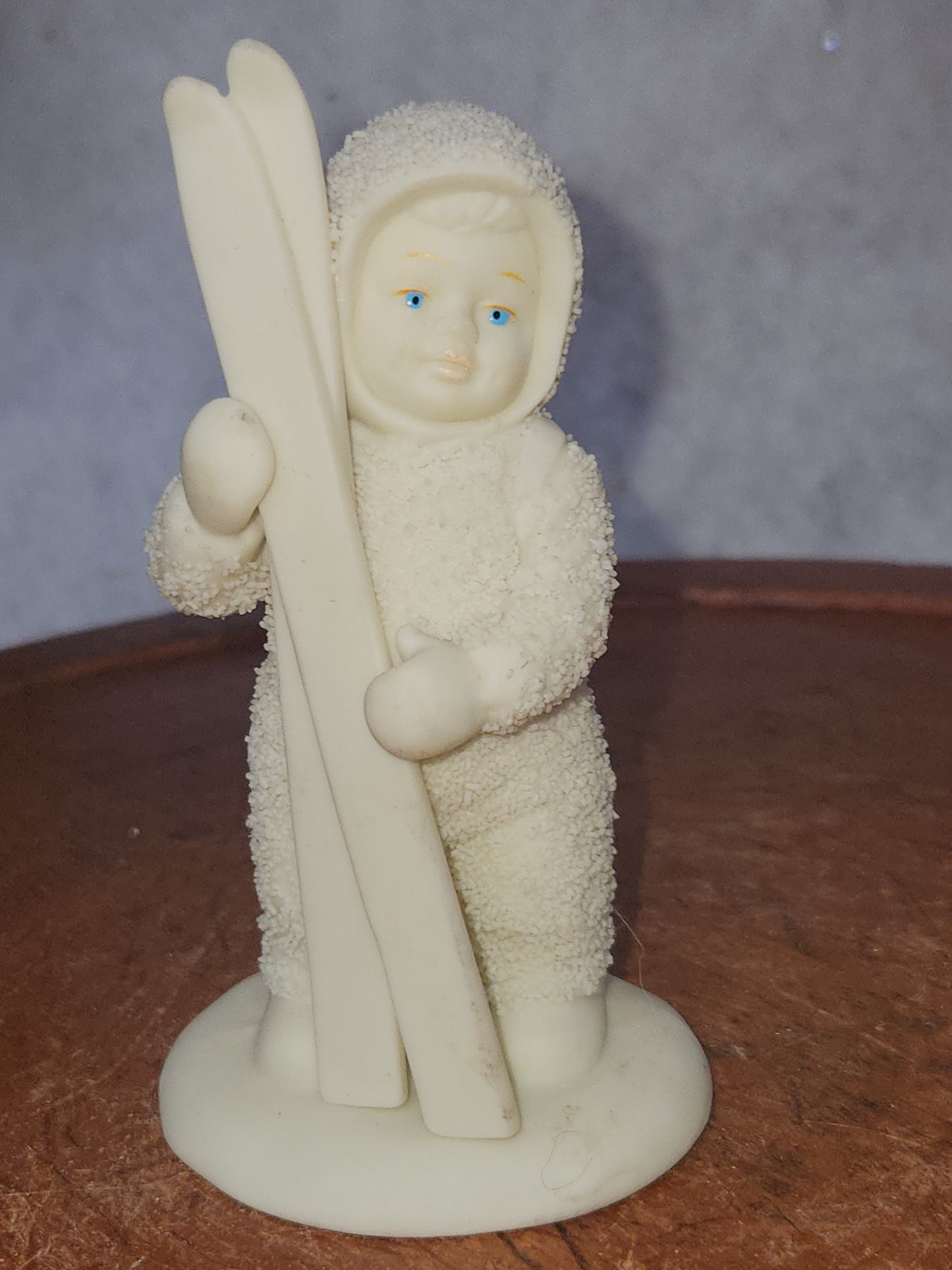 Vintage Snowbabies Department 56 Let's Go Sking 1992 NO BOX sb88