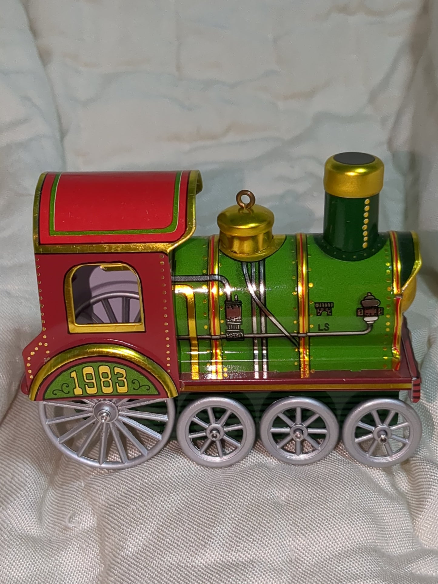 Vintage 1983 Hallmark tin locomotive series train #2 HH294