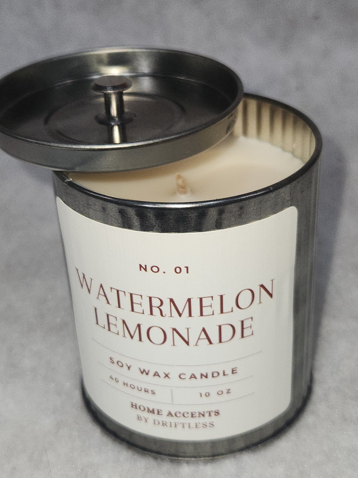 Home Accents Soy Wax Candle 10 oz Watermelon Lemonade wtl