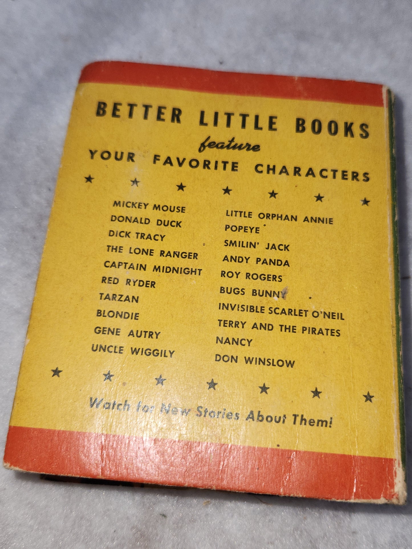 Vintage Big Little Book Better Little Book Red Ryder and the Squaw-Tooth Rustlers