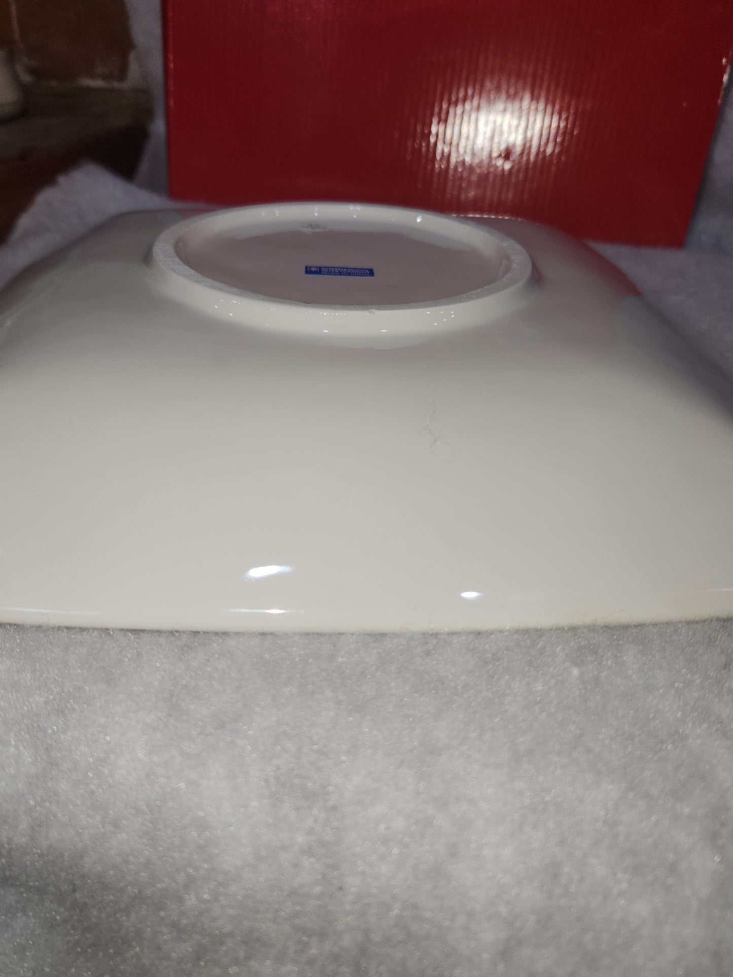 International Silver Company Square Santa Plate 10 1/4" pla99