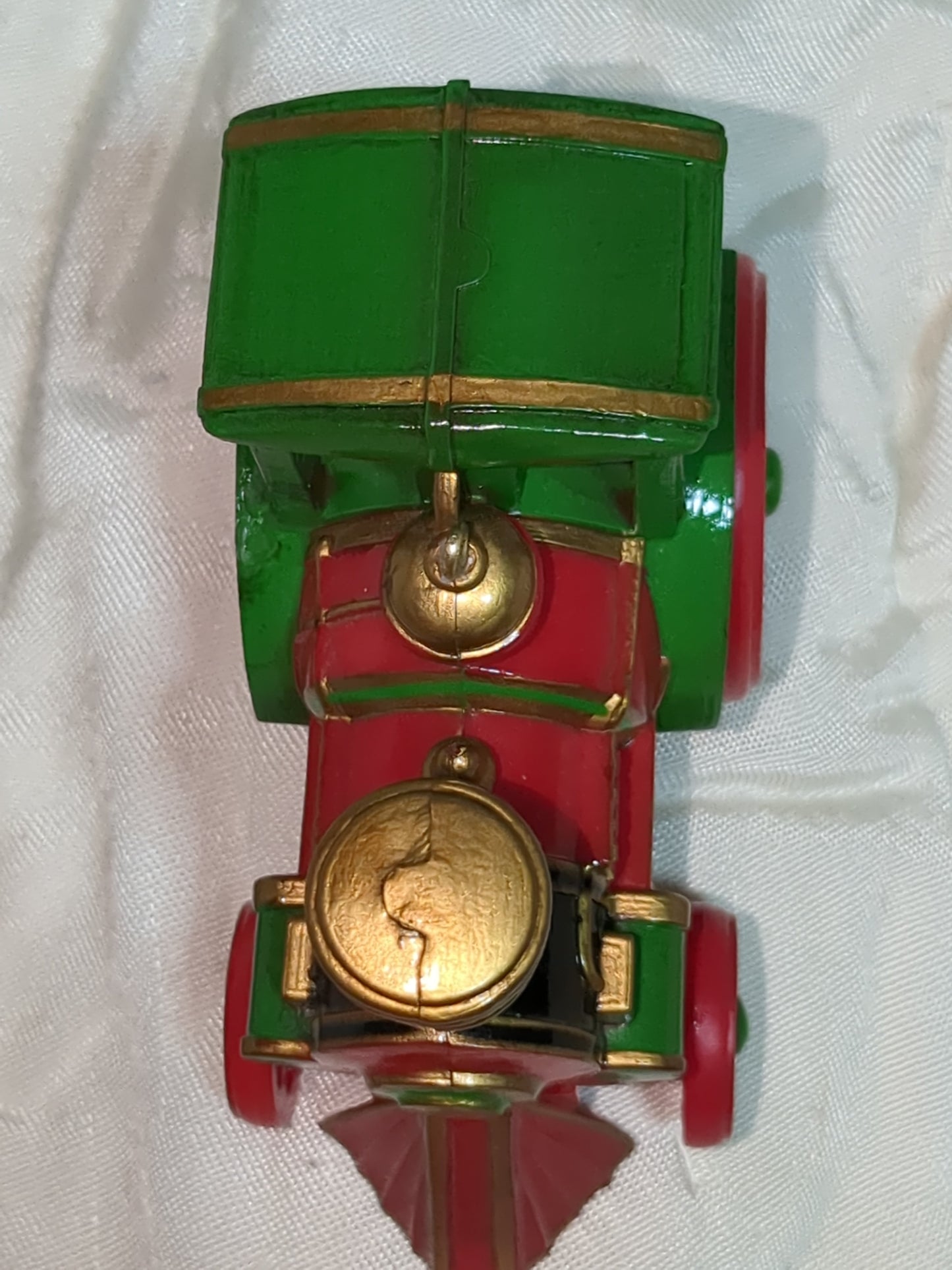 vintage Hallmark 1980 train Santa's Express Here Comes Santa #2 Santa's Travel Ornament