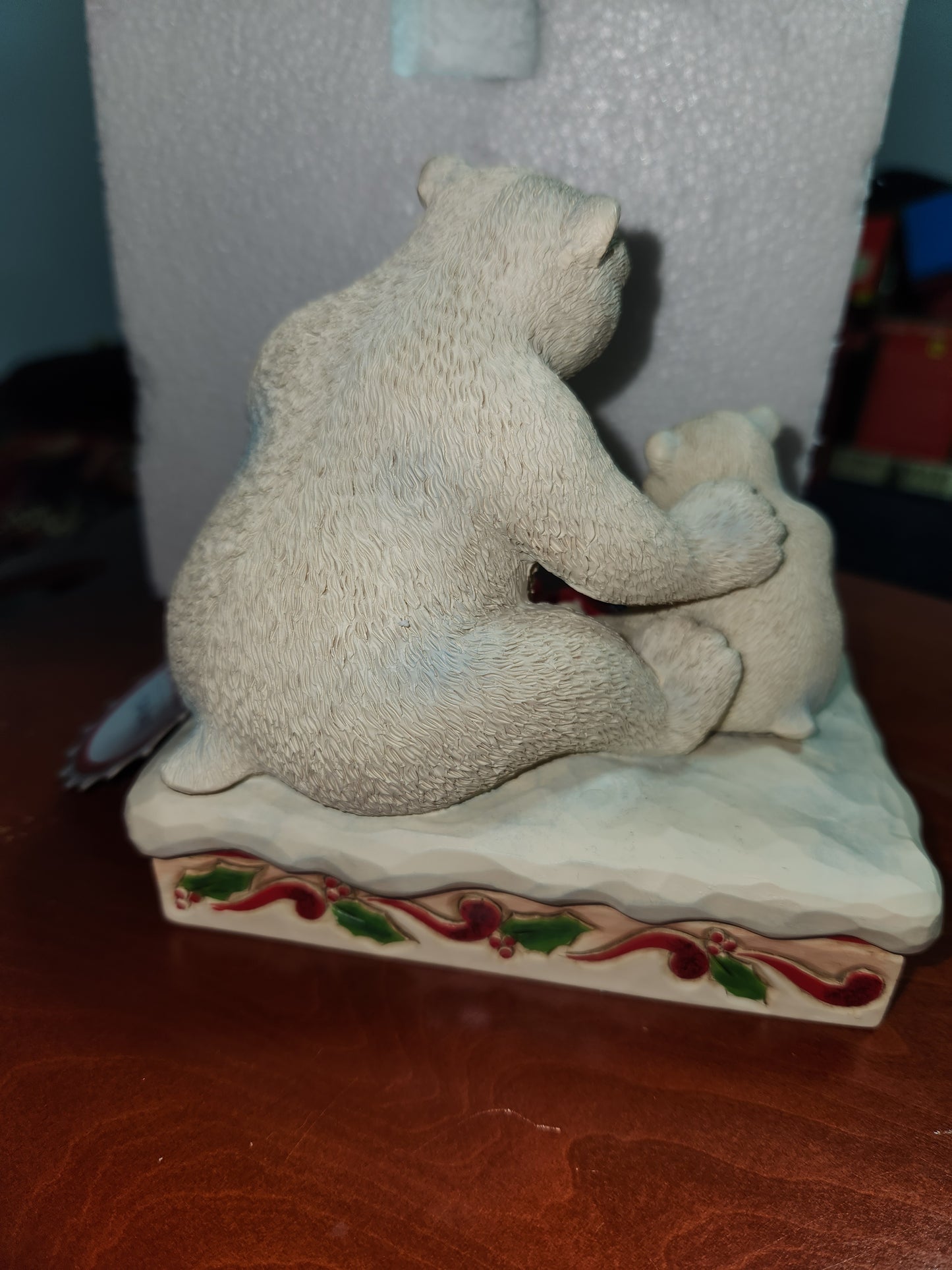 Coca-Cola Coke Jim Shore Polar Bear and child "Holiday Treat" item 6003597 cc203